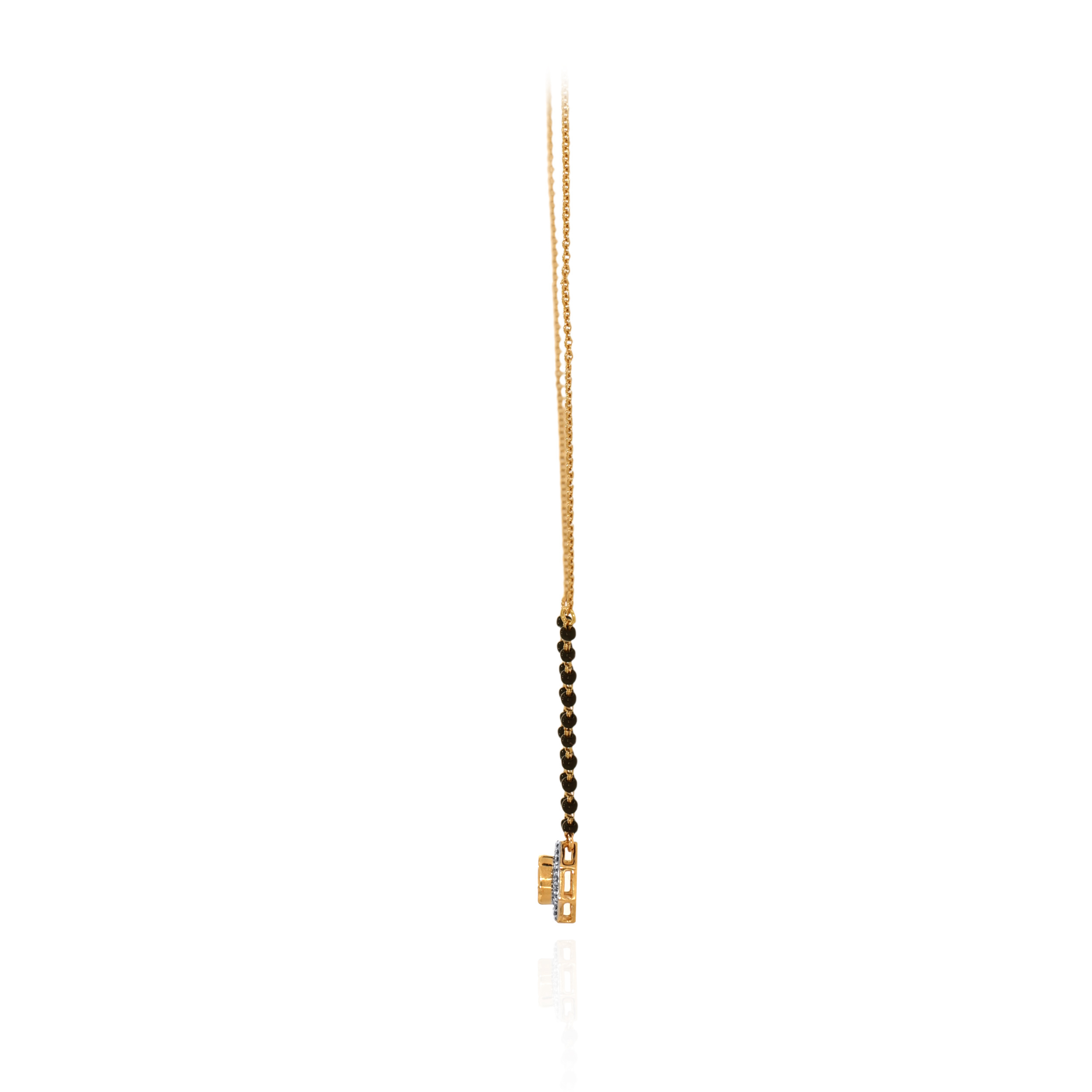 Elara Eternal Polki Diamond Mangalsutra - Senco Gold and Diamonds