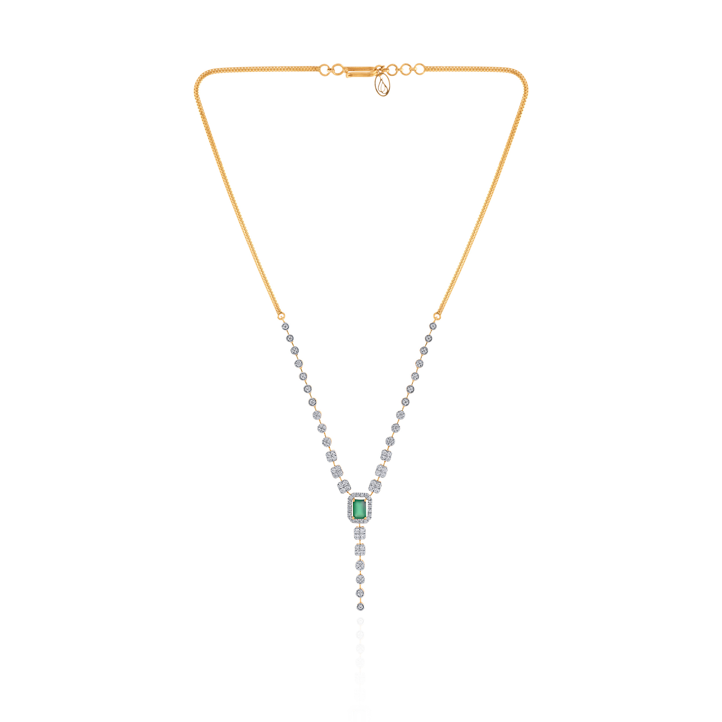 Aurelia Poise Diamond Necklace - Senco Gold and Diamonds