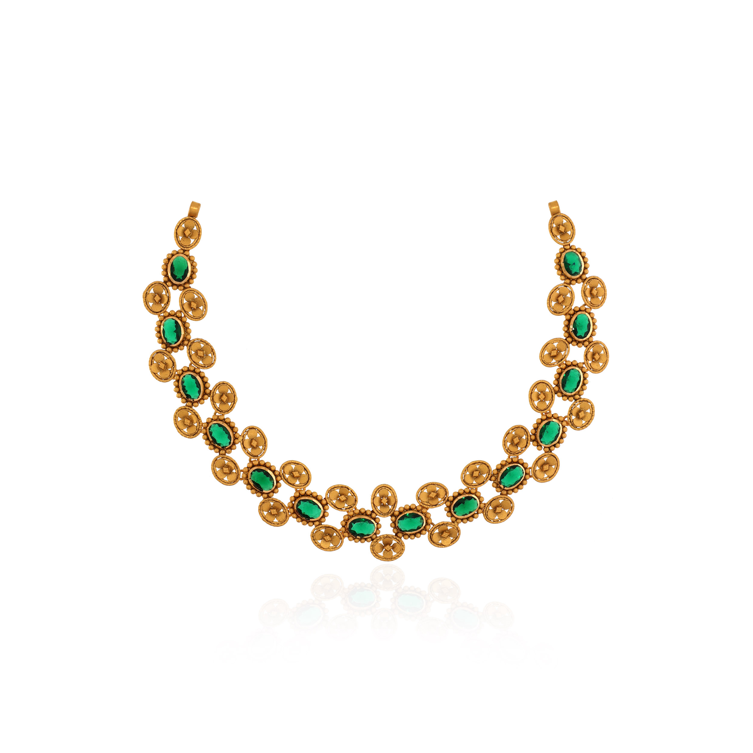 22K Yellow Gold Necklace-GN-D000788423 - Senco Gold and Diamonds