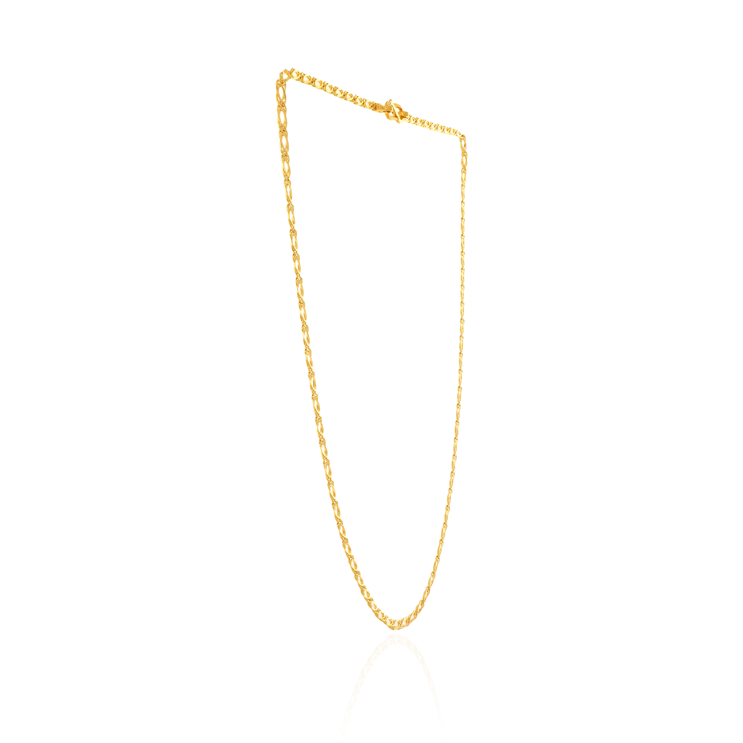 22K Yellow Gold Mens Chain-GC-D000619048 - Senco Gold and Diamonds