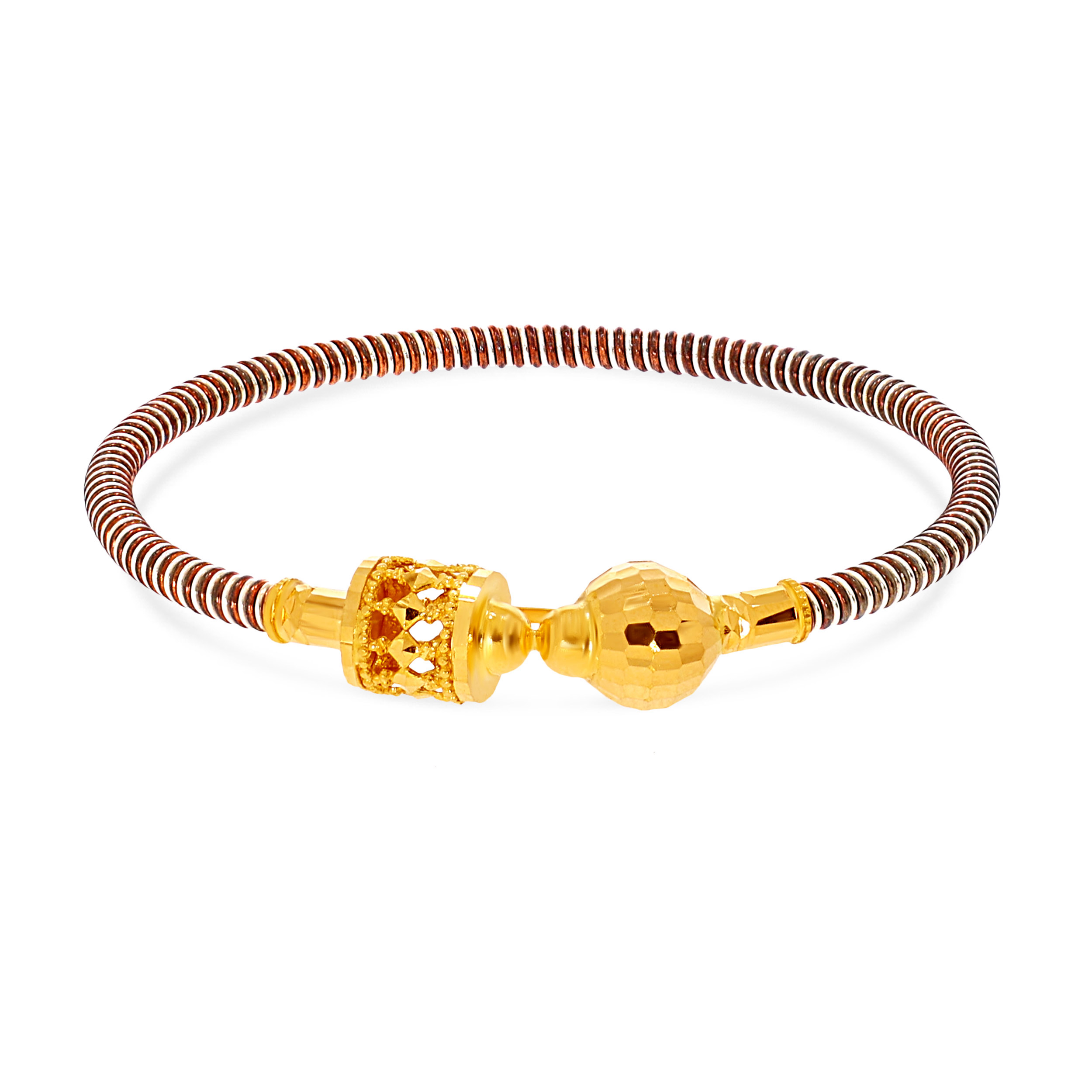 Trio Glow Gold Noa Bangle - Senco Gold and Diamonds