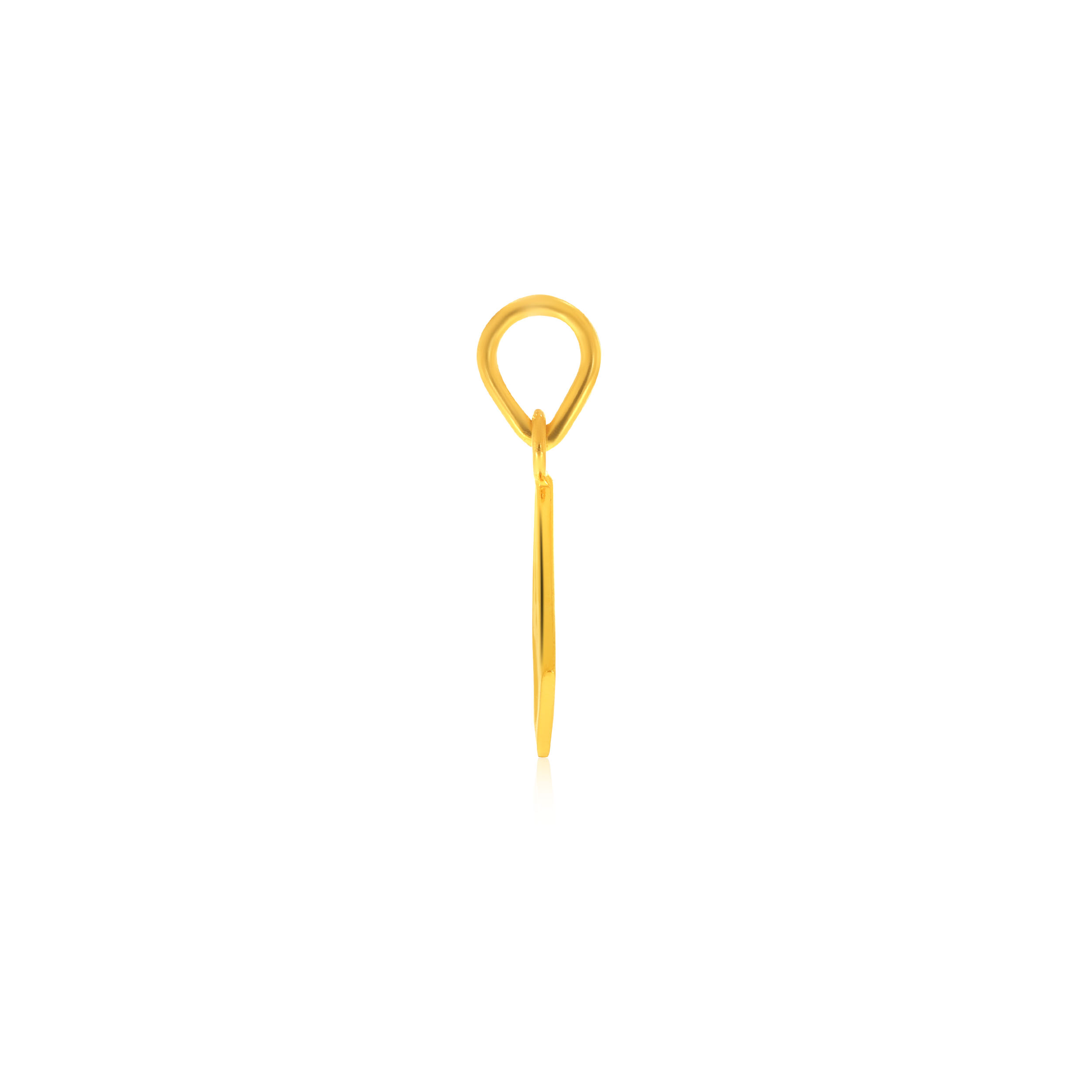 Enveloped Happiness Kids Gold Pendant - Senco Gold and Diamonds