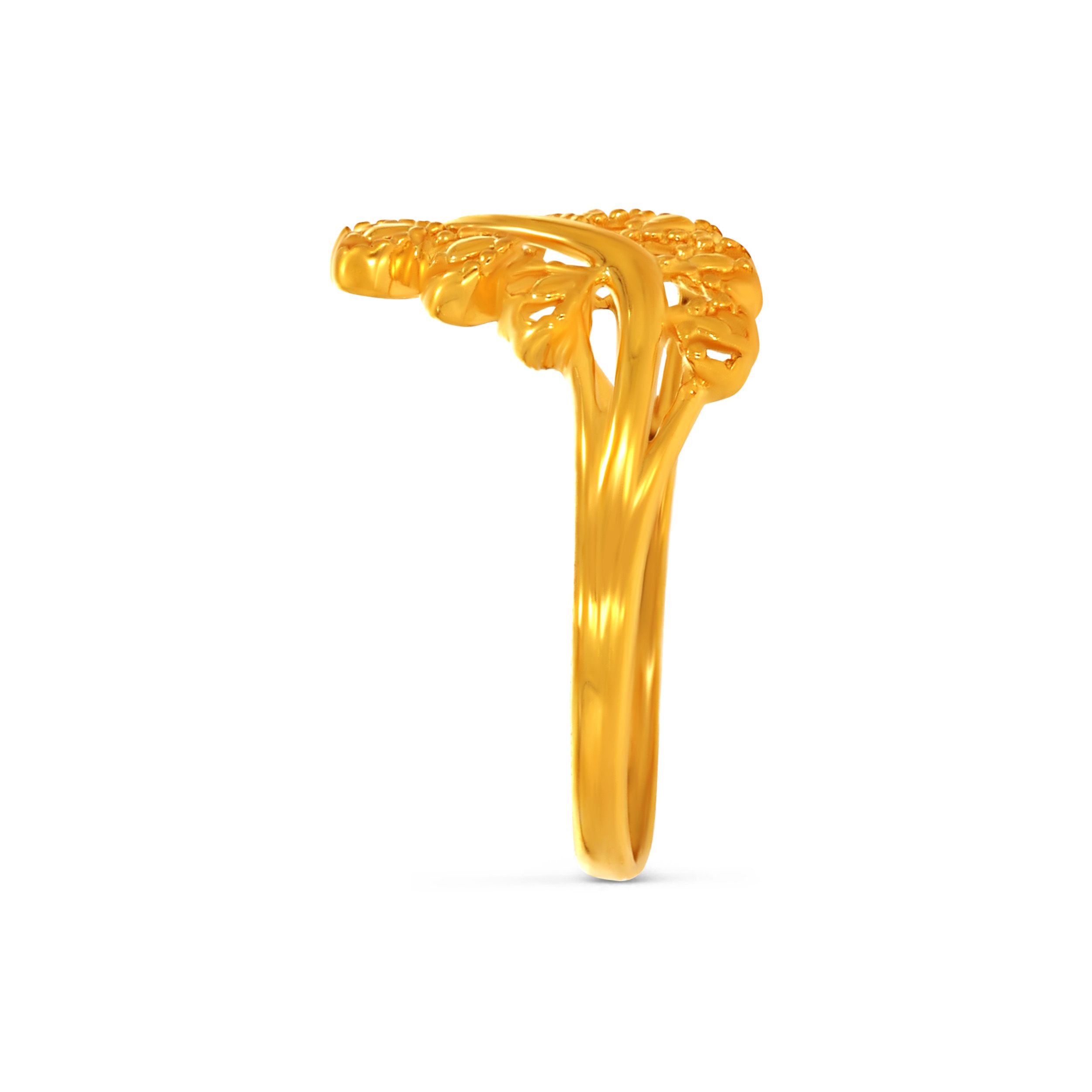 Whisper Garden Gold Ring alternate view 2