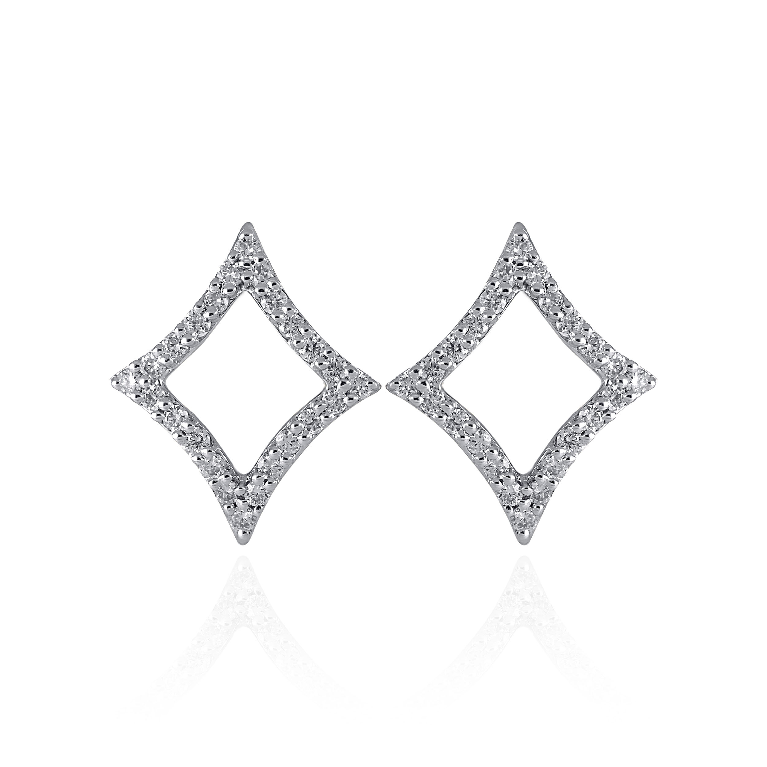 Kite Gleam Diamond Studs - Senco Gold and Diamonds