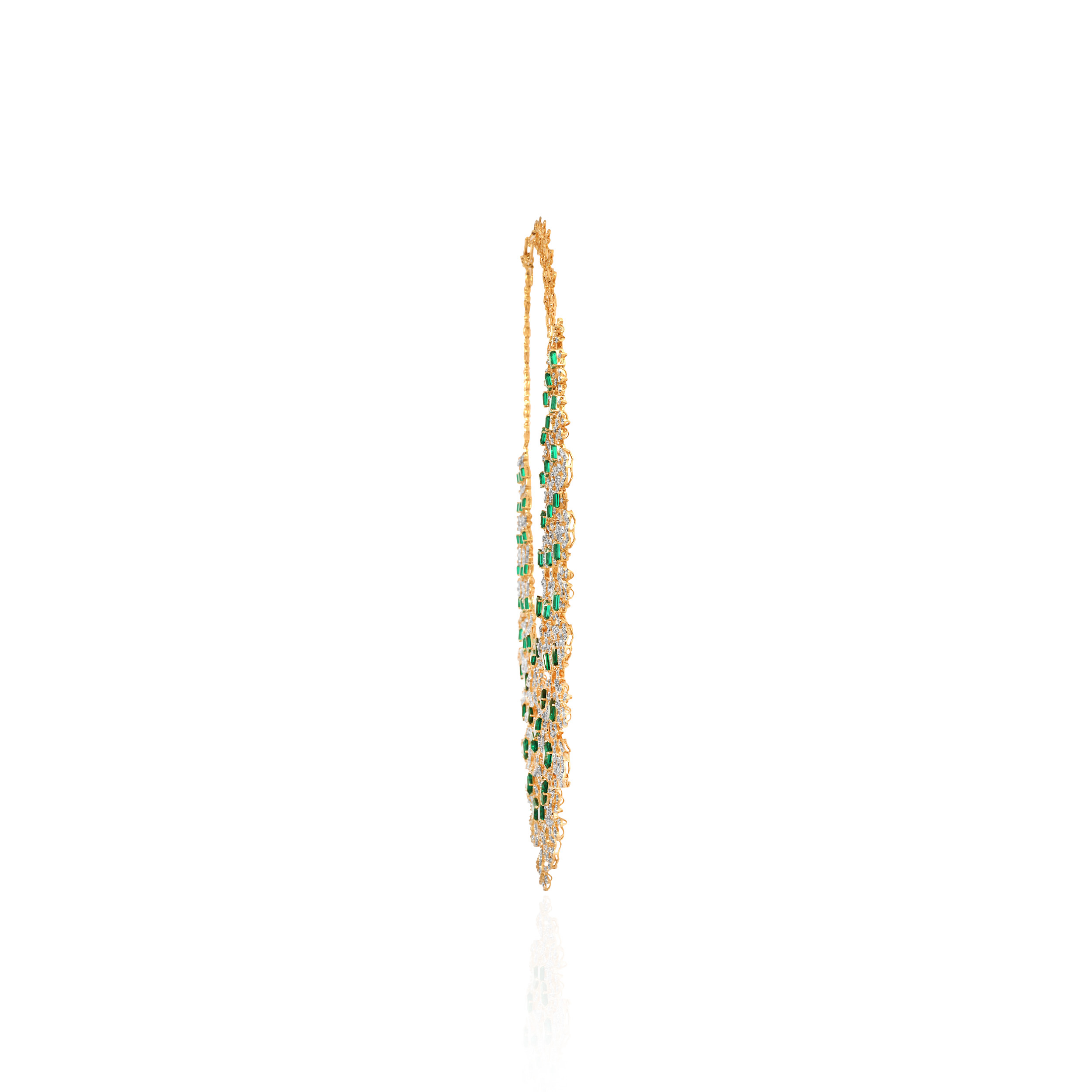14K Yellow Gold Diamond Necklace-DGN-D000786045 - Senco Gold and Diamonds