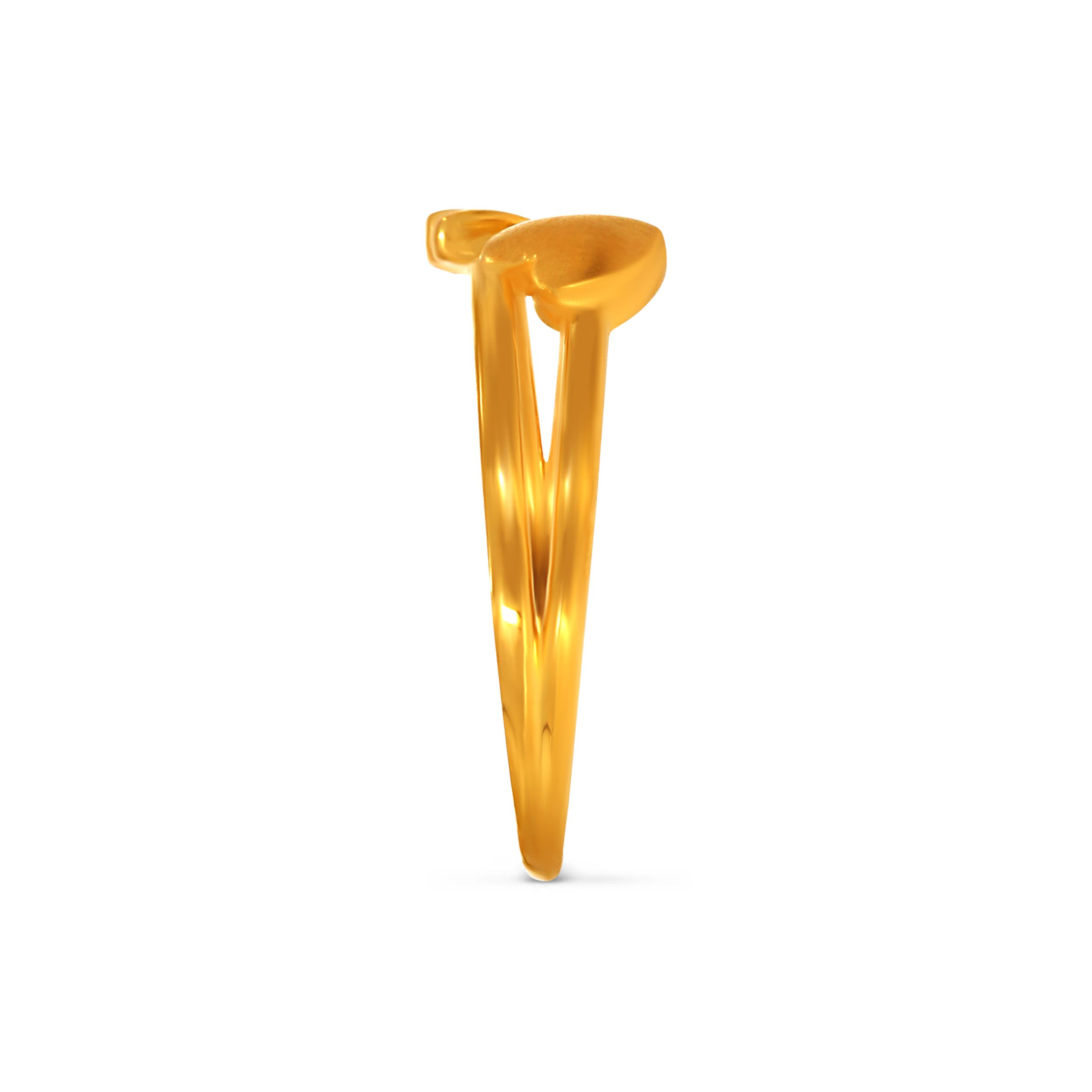 Forever Twin Heart Gold Ring alternate view 2