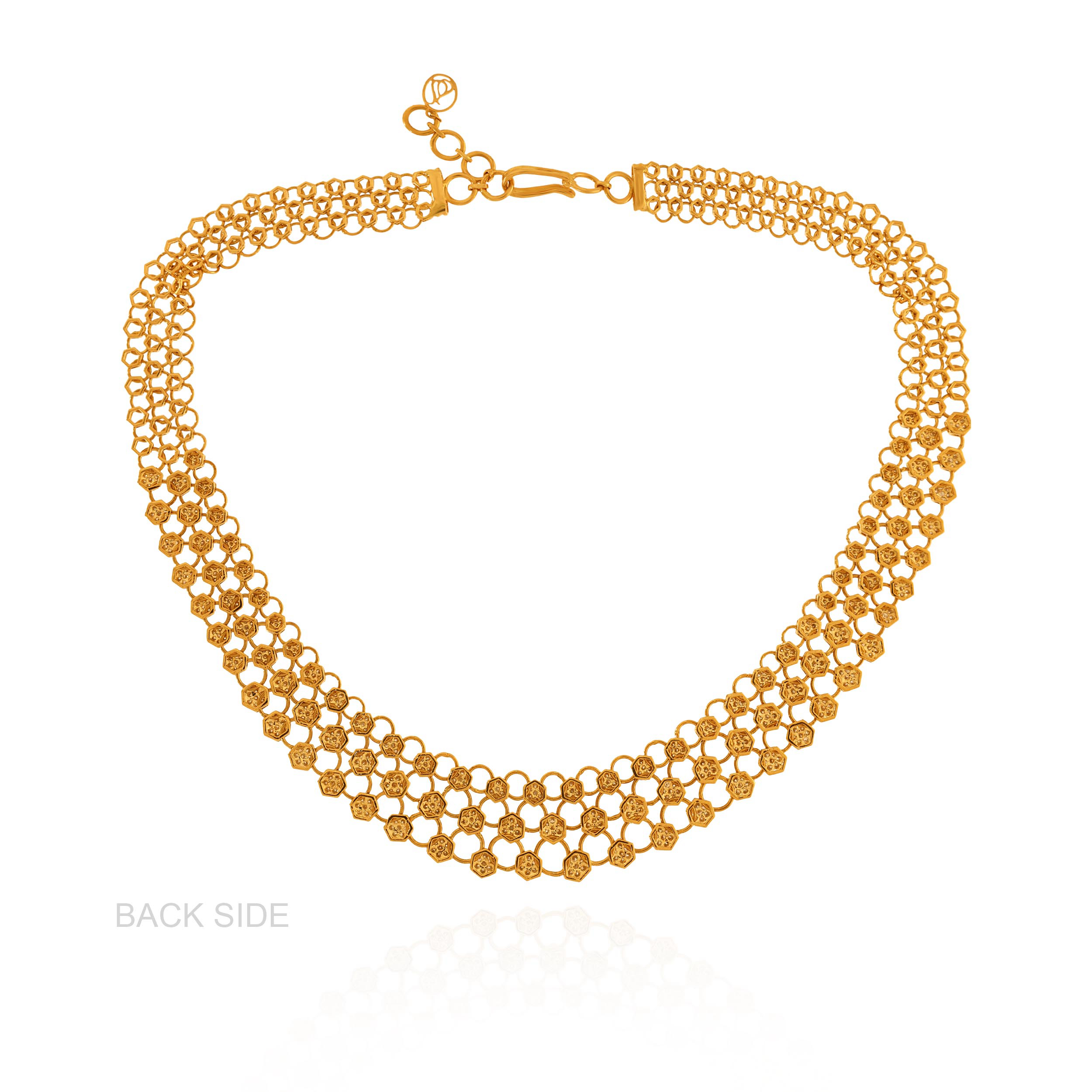 Weave Luxe Diamond Necklace - Senco Gold and Diamonds