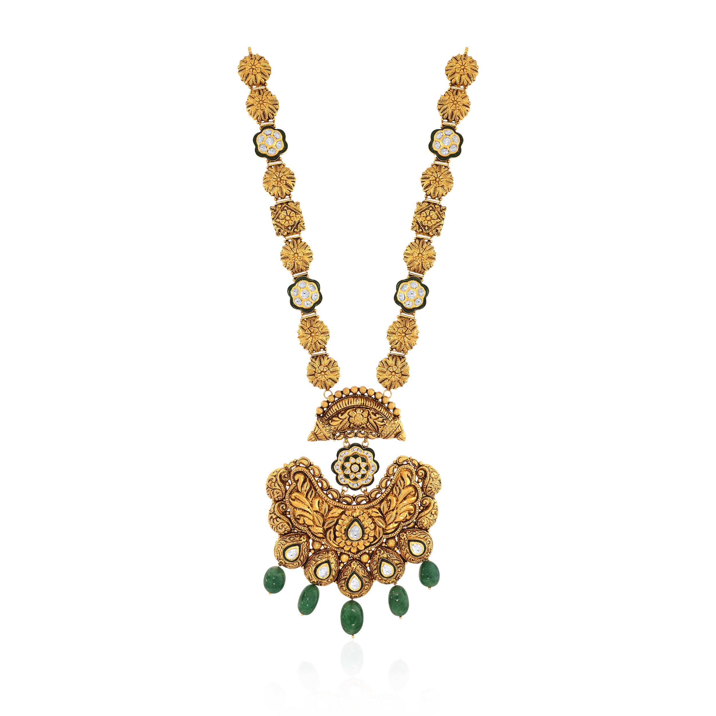 22K Yellow Gold Necklace-GN-D000747293 - Senco Gold and Diamonds