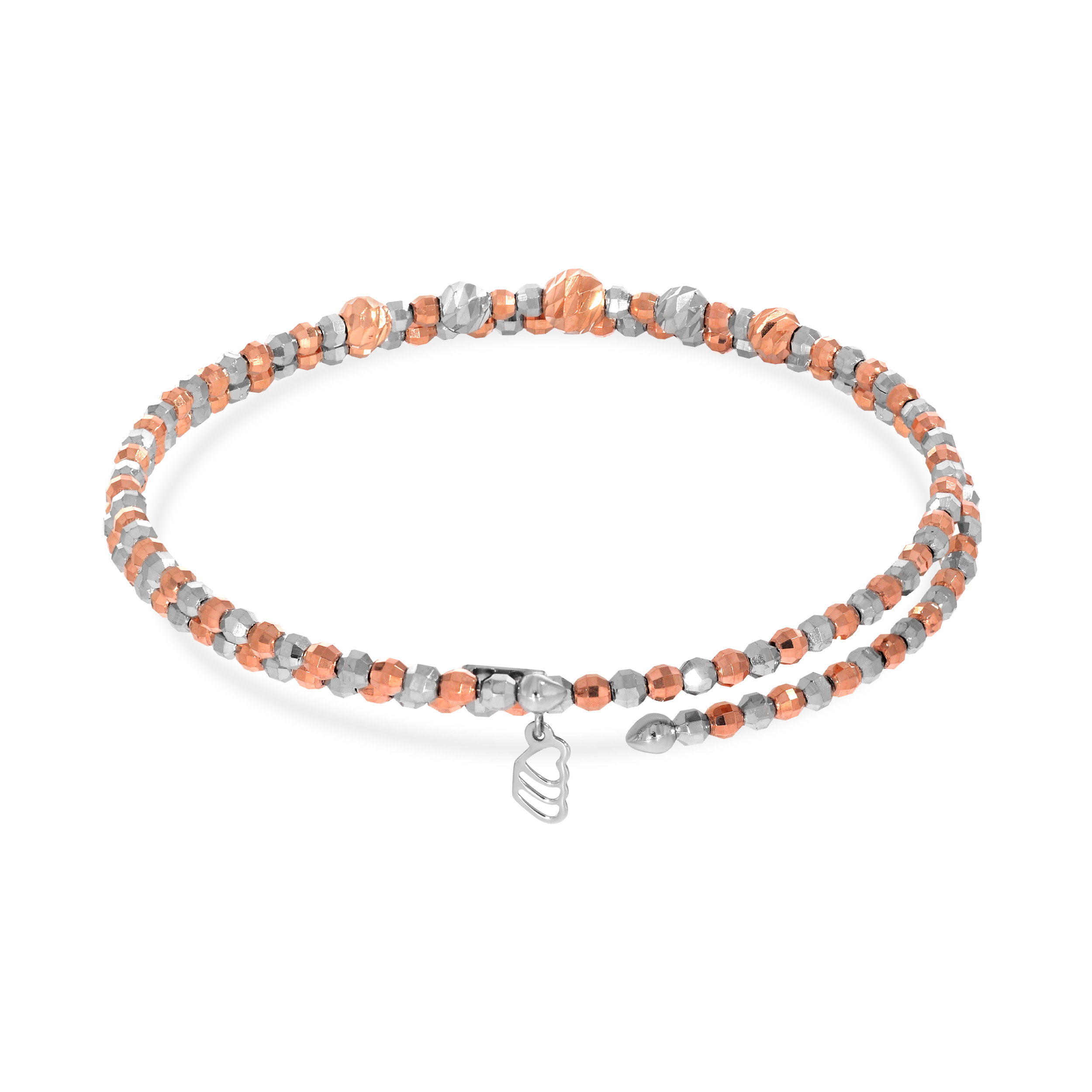 Koyo Spiral Platinum Bracelet - Senco Gold and Diamonds