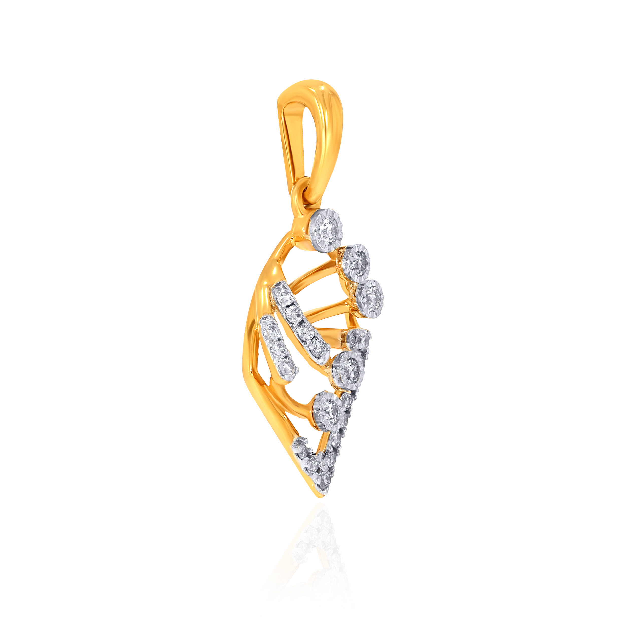 Stellar Burst Diamond Pendant - Senco Gold and Diamonds