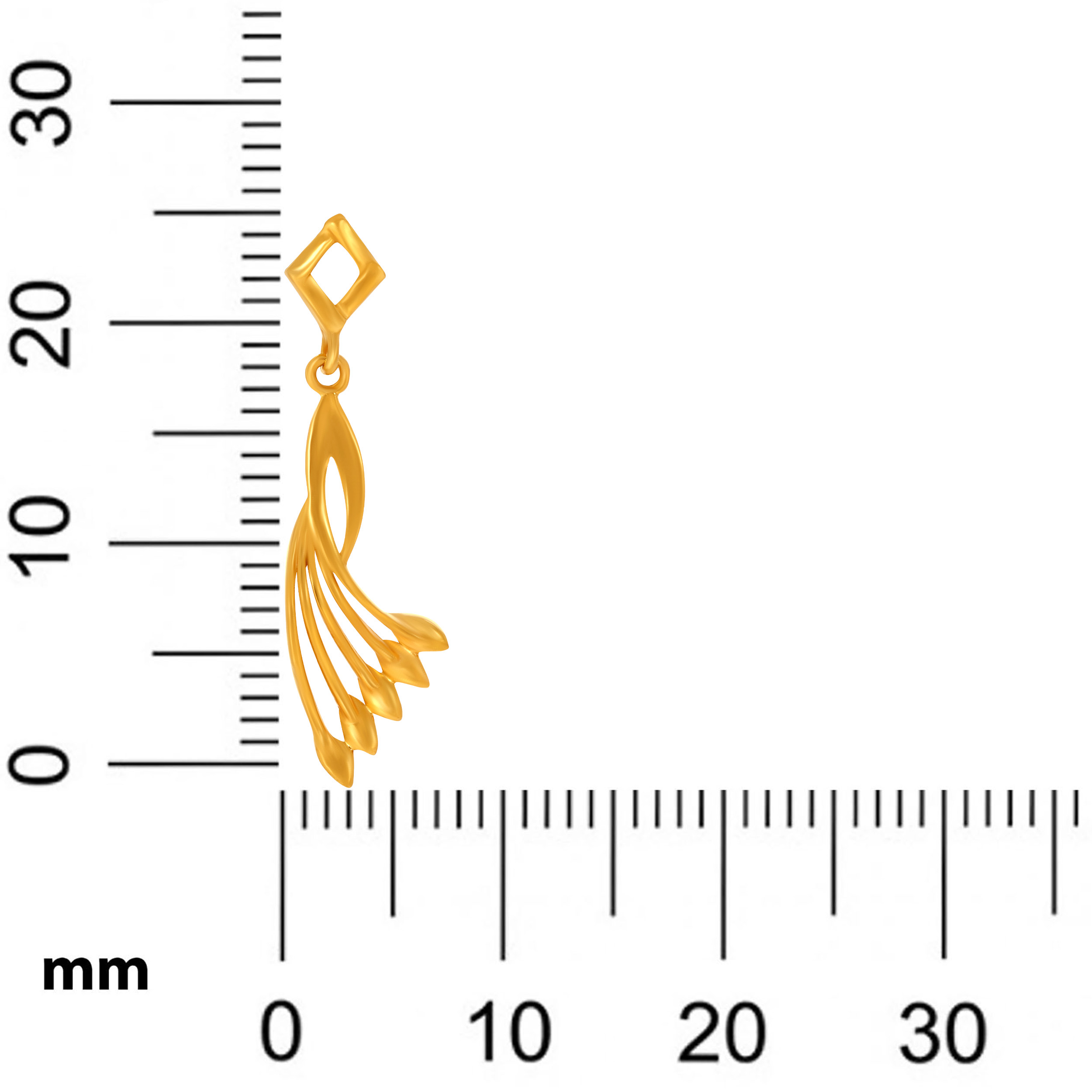 Soaring Grace Gold Earrings - Senco Gold and Diamonds