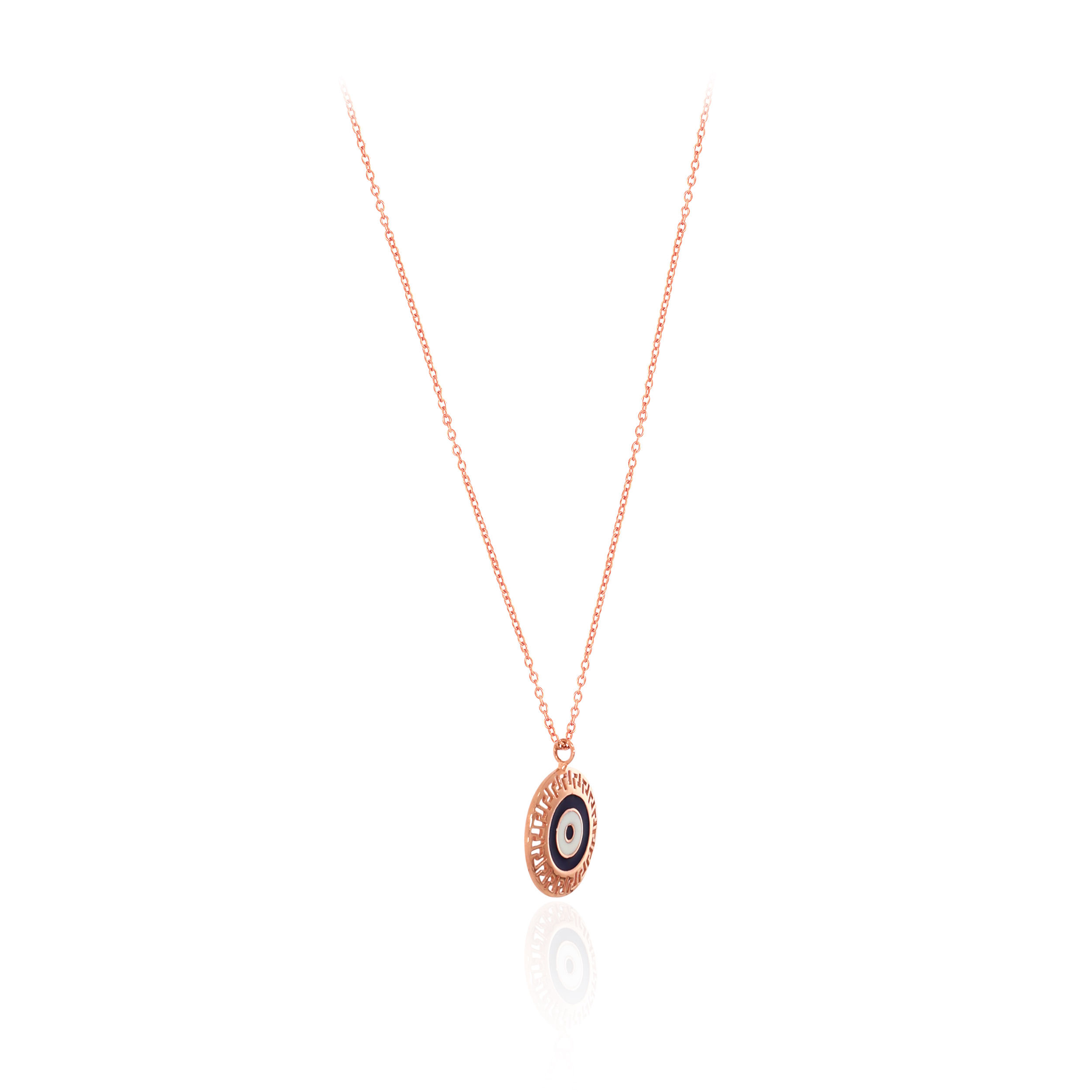 18K Rose Gold Chain Pendant-GPN-D000758150 - Senco Gold and Diamonds