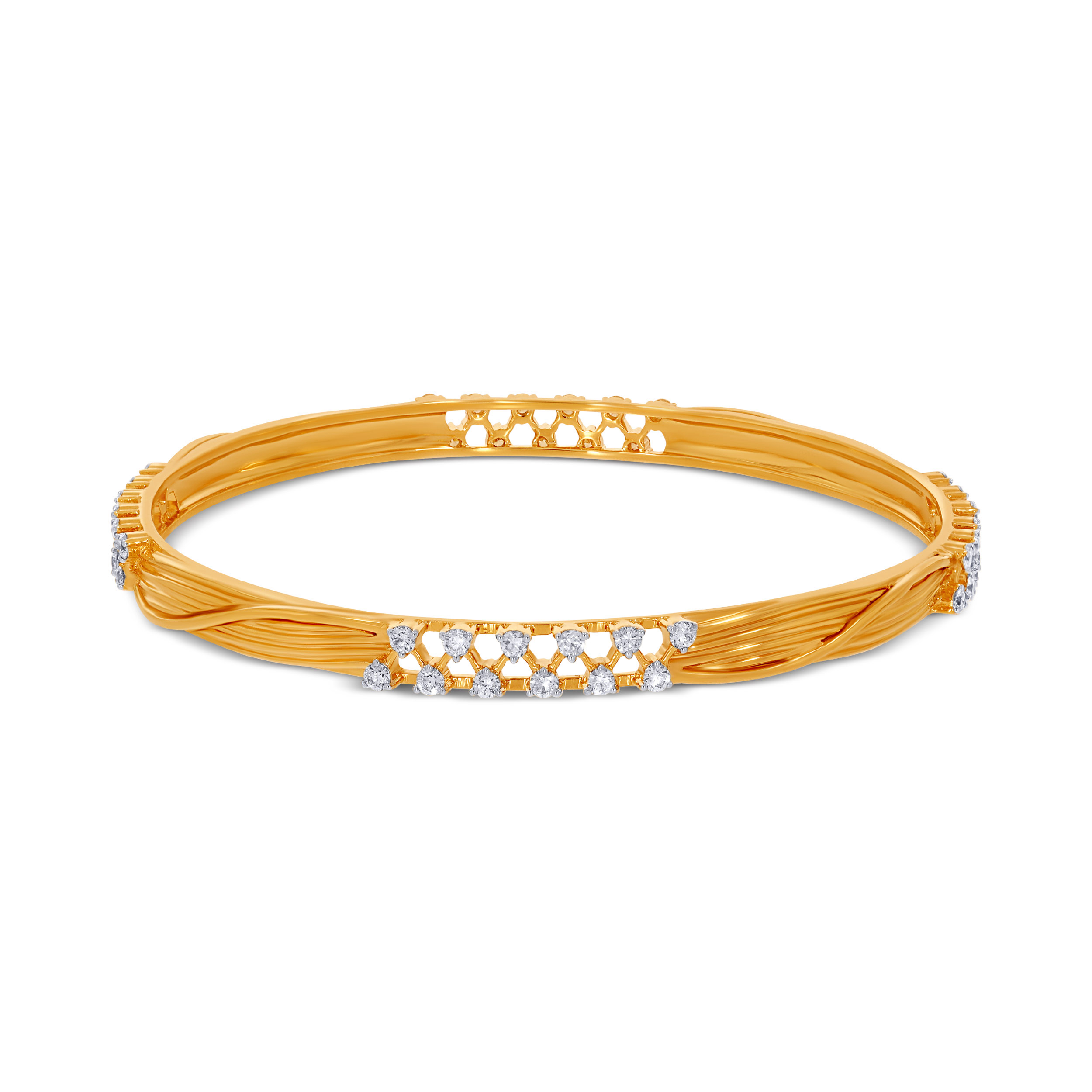 Mirana Mesh Diamond Churi - Senco Gold and Diamonds