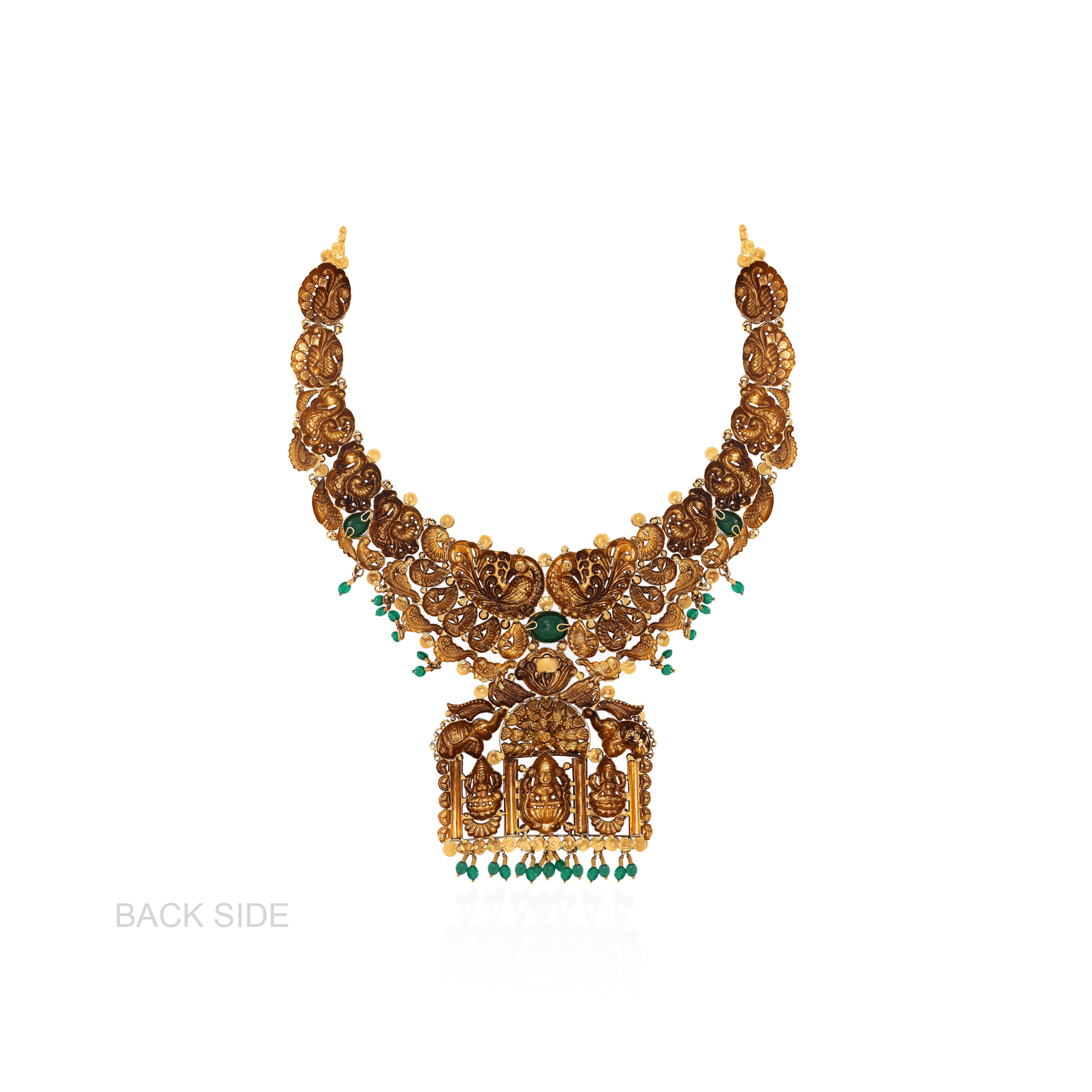 Imperial Blessings Antique Gold Necklace - Senco Gold and Diamonds