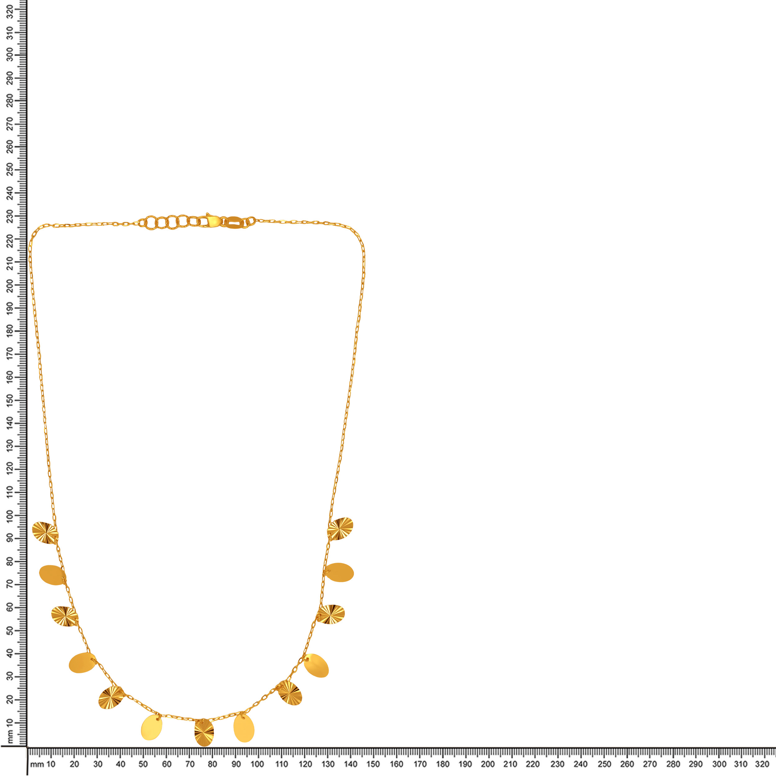 Gleaming Oval Gold Chain - Senco Gold and Diamonds