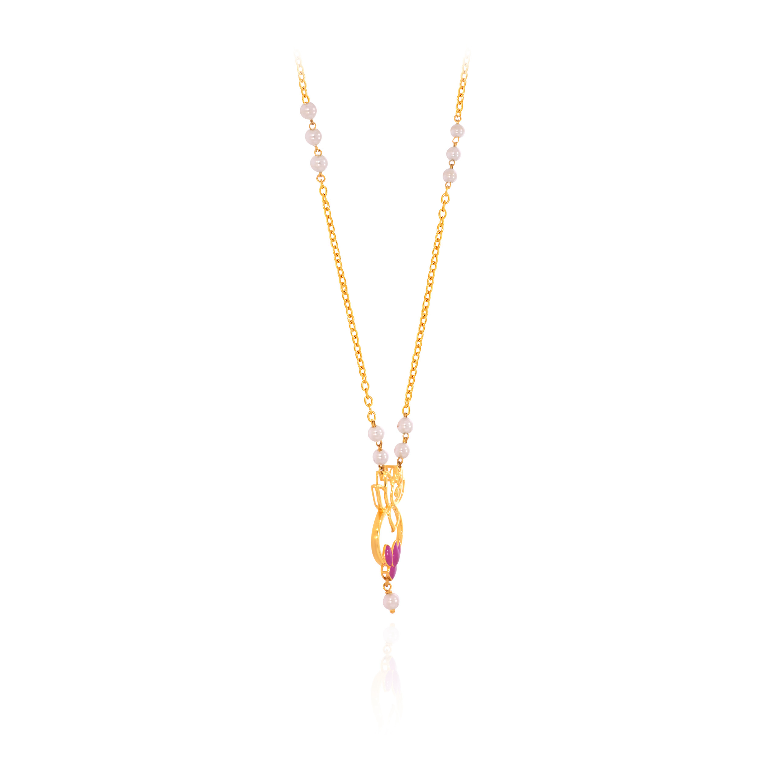 Serene Hue Gold Necklace - Senco Gold and Diamonds