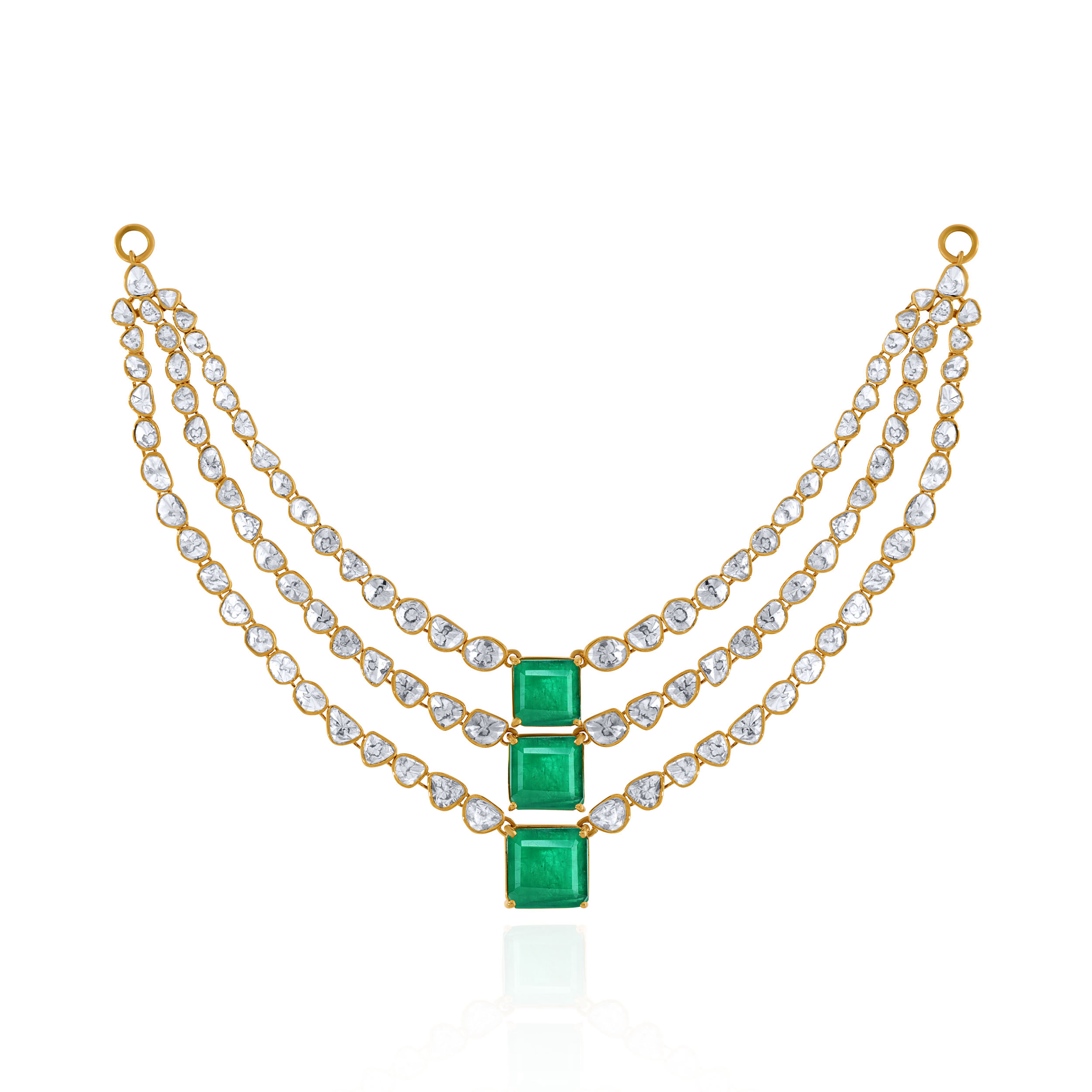 Aurelis Regal Polki Necklace - Senco Gold and Diamonds