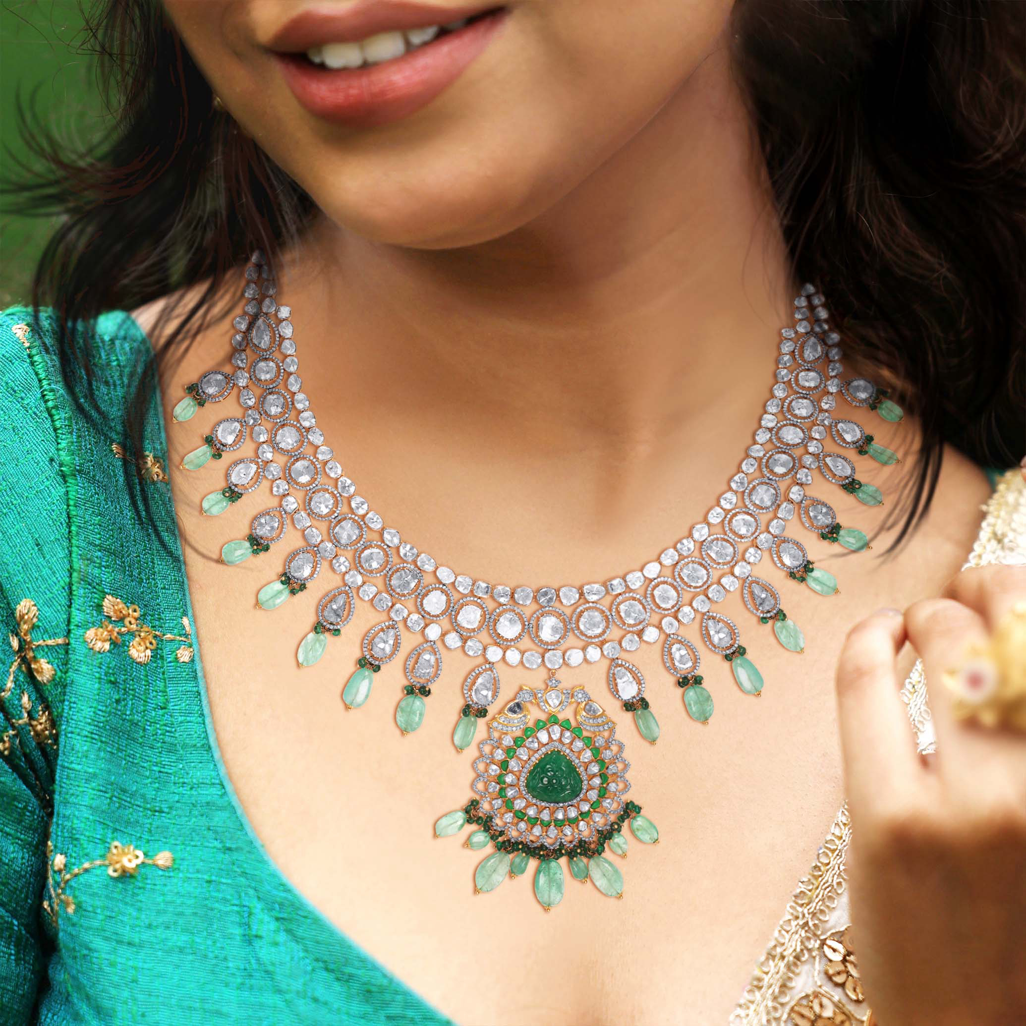 Vintage Radiance Diamond Necklace - Senco Gold and Diamonds