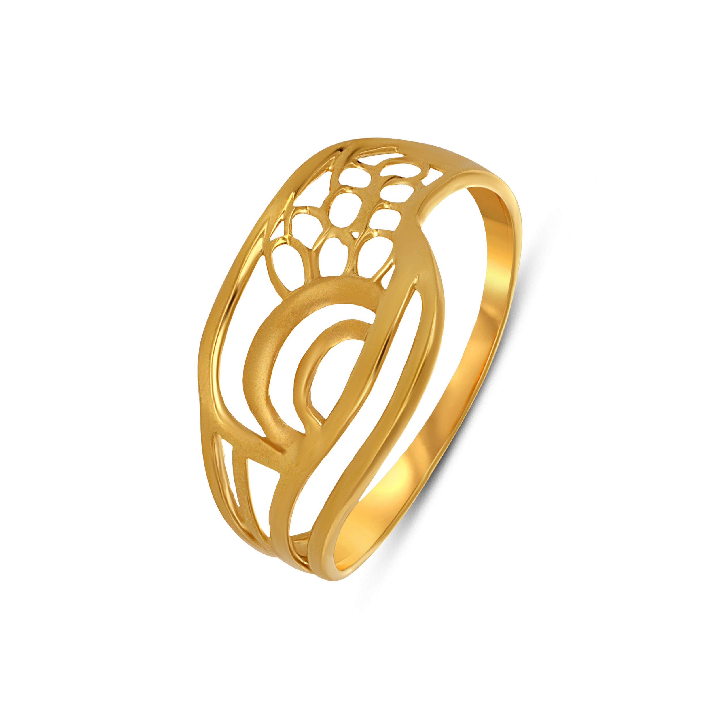 Aura Lattice Gold Ring - Senco Gold and Diamonds