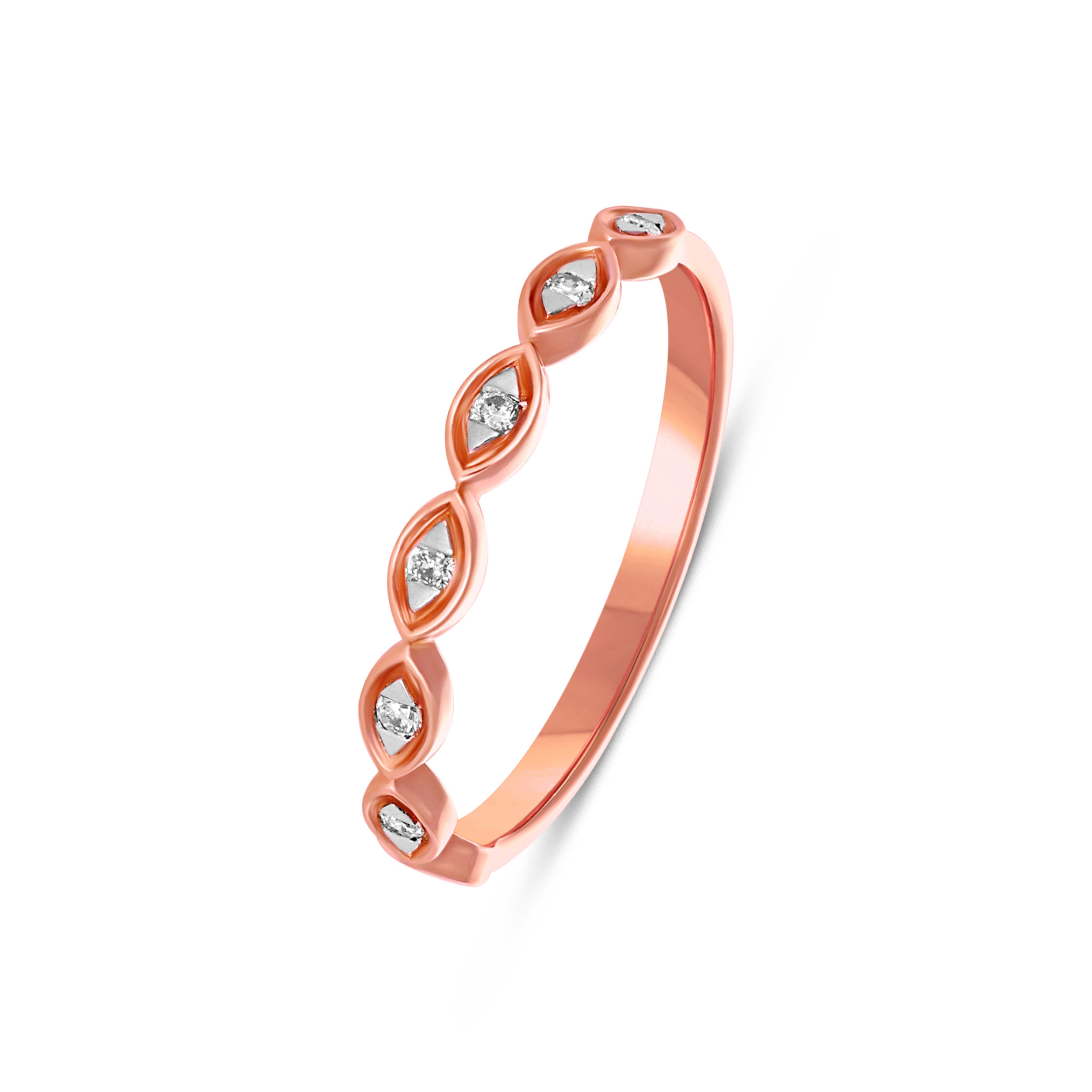 Elysian Bridal Diamond Ring Set - Senco Gold and Diamonds