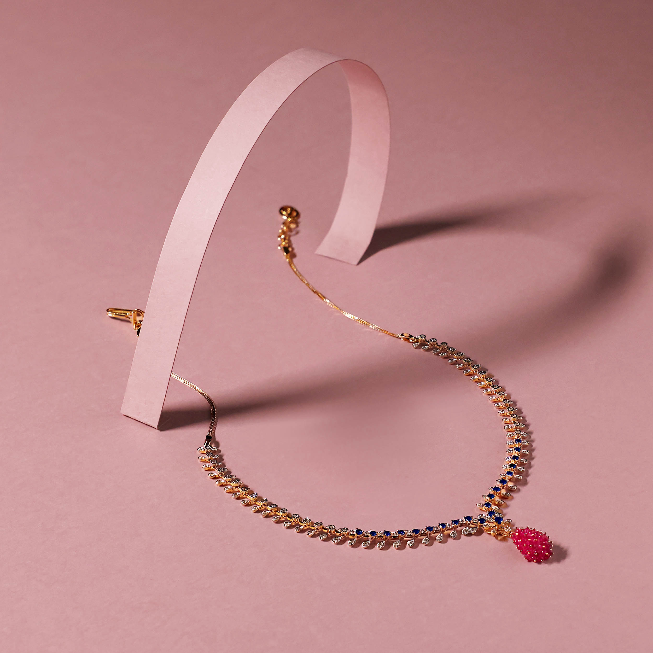 Romantic Muse Diamond Necklace - Senco Gold and Diamonds