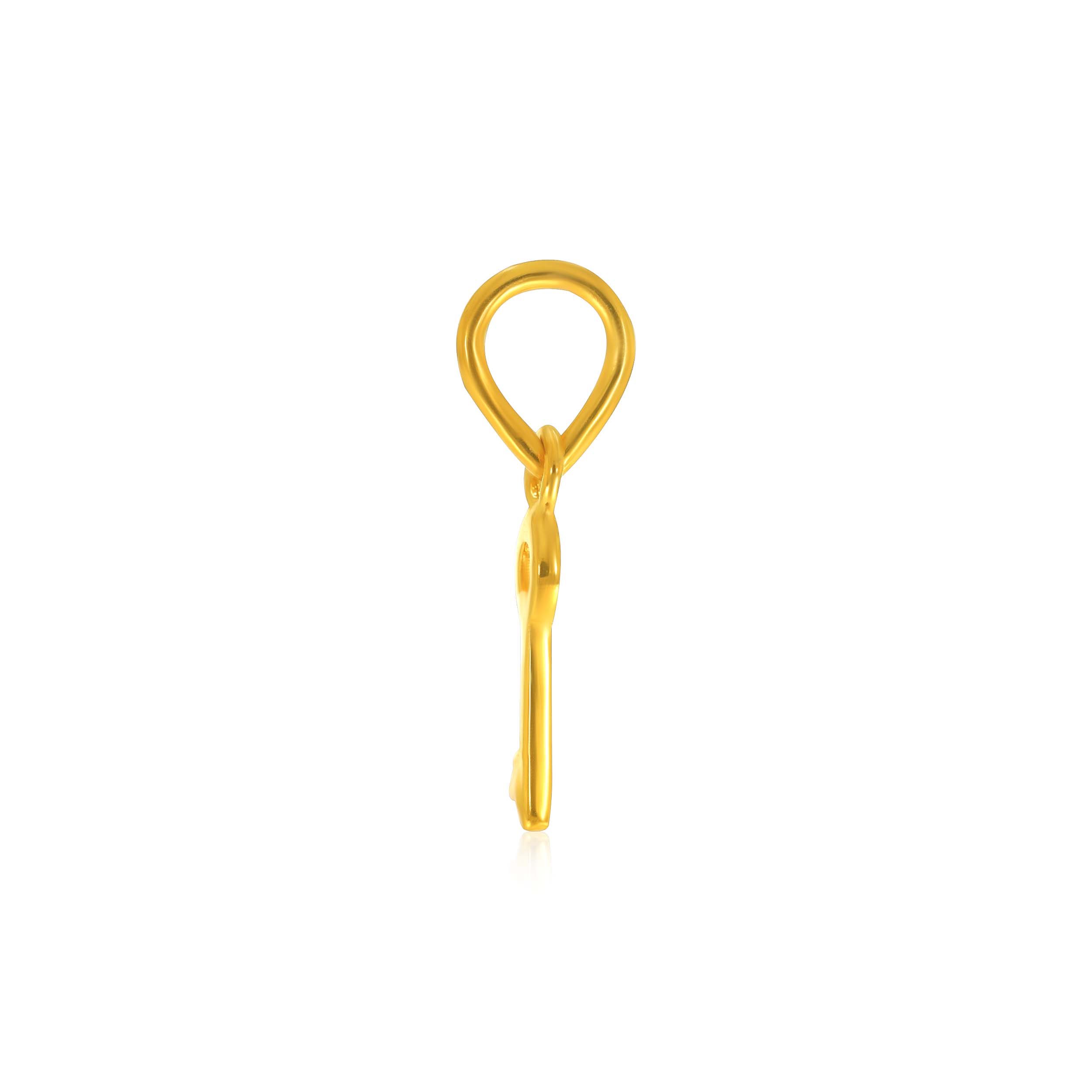 Key to Happiness Kids Gold Pendant - Senco Gold and Diamonds