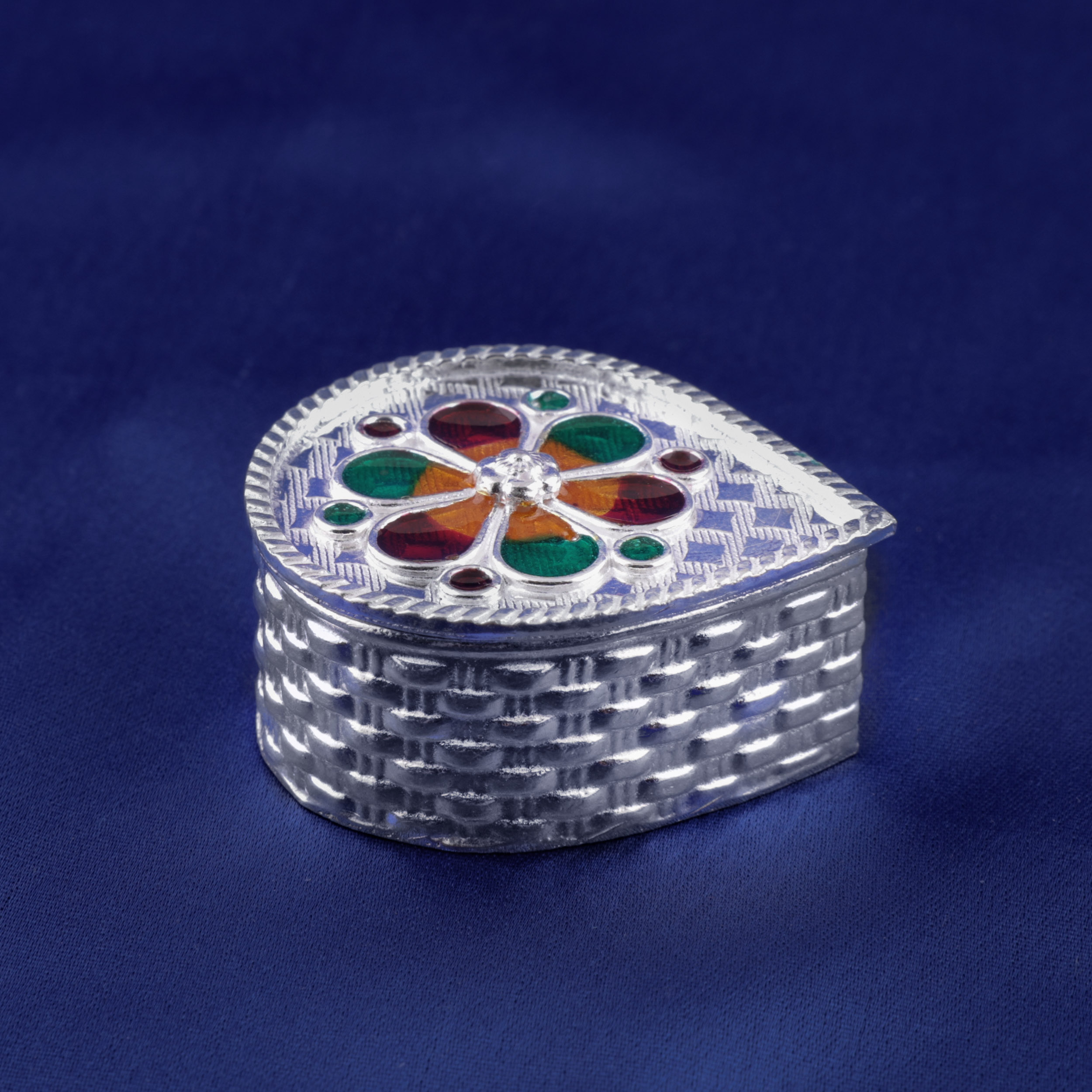 Cherished Artisan Silver Sindoor Dani - Senco Gold and Diamonds