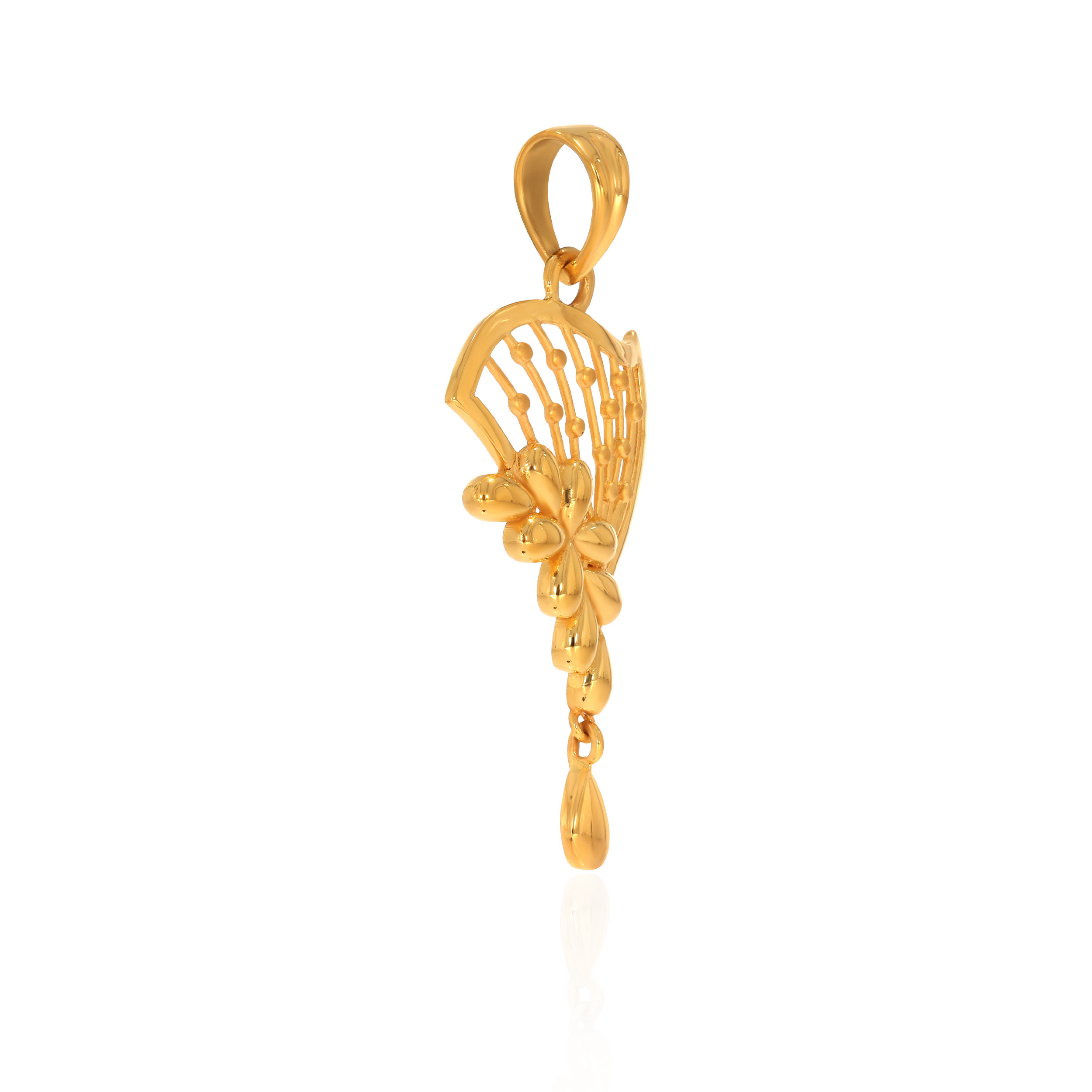22 KT Yellow Gold Pendant-GPN-SAD0005212 - Senco Gold and Diamonds