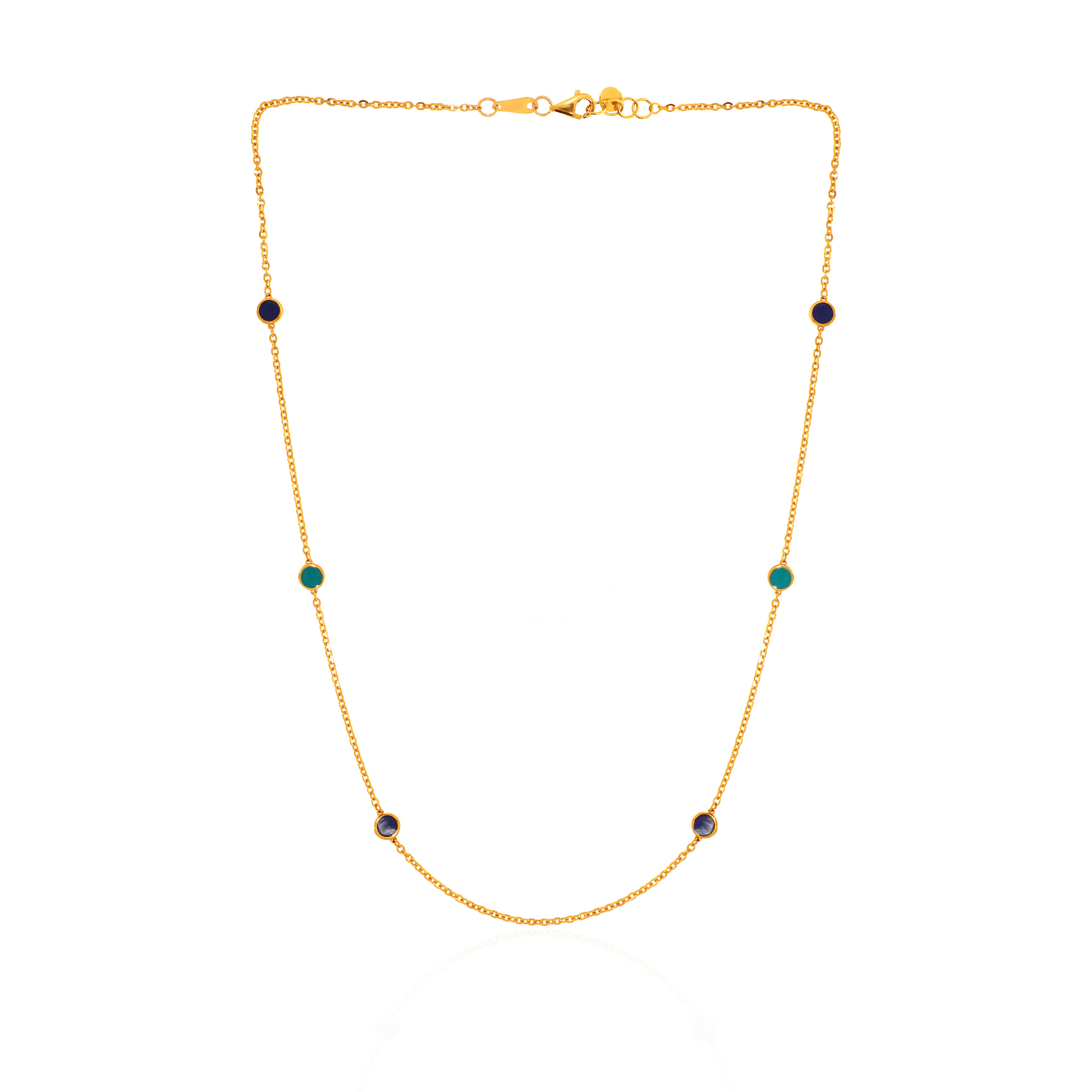 Vibrant Orbs Gold Chain - Senco Gold and Diamonds