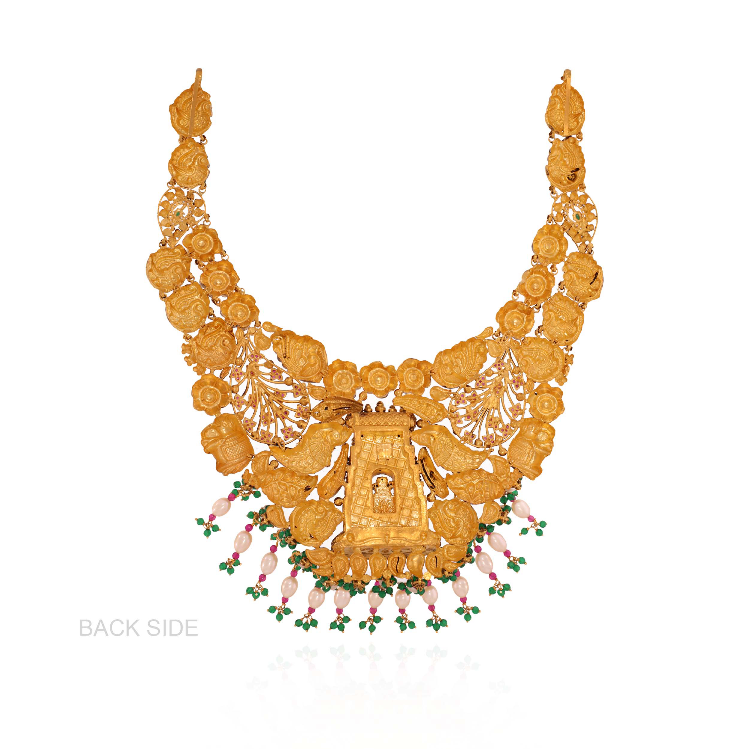 Sacred Splendour Temple Gold Necklace - Senco Gold and Diamonds
