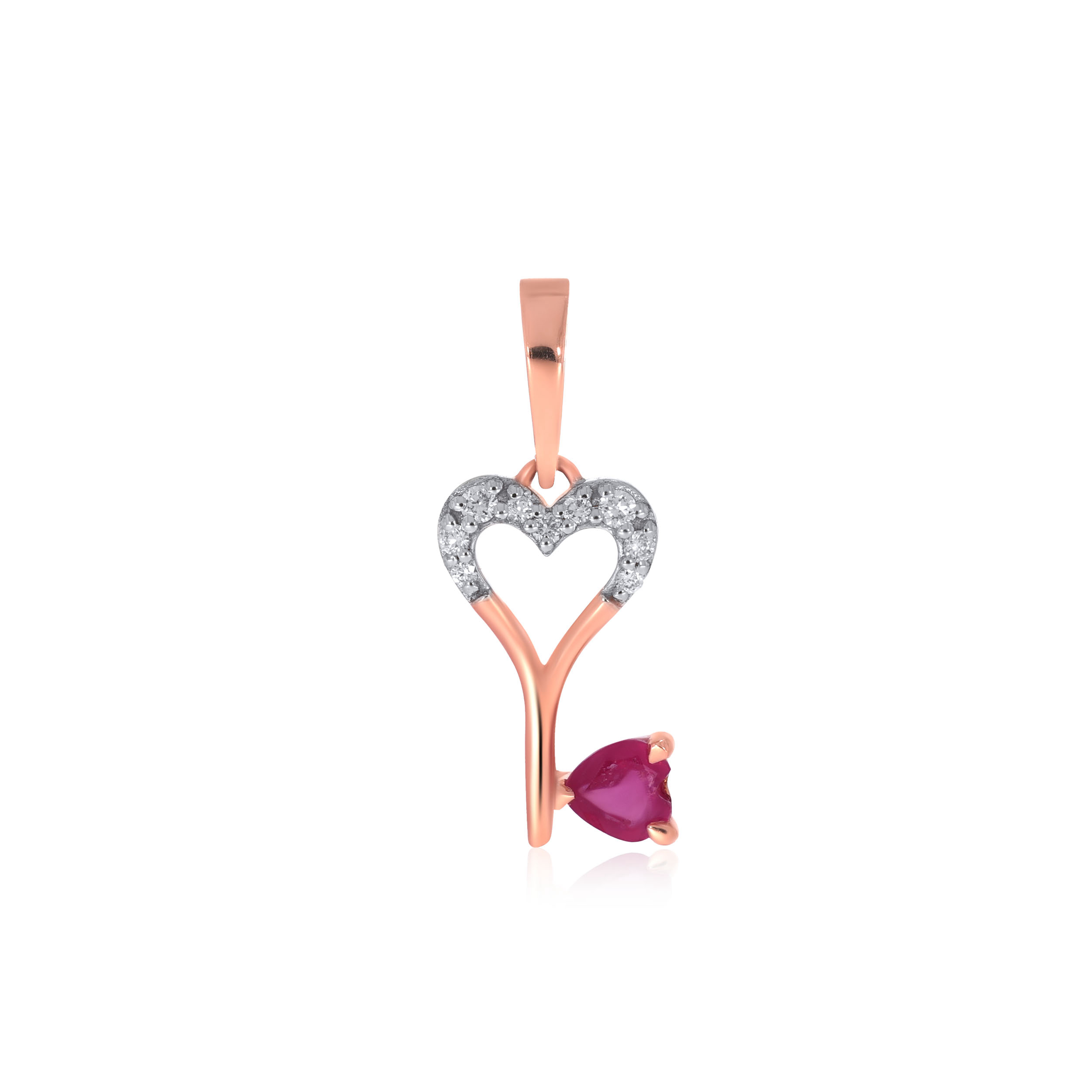 Love Key Diamond Pendant - Senco Gold and Diamonds