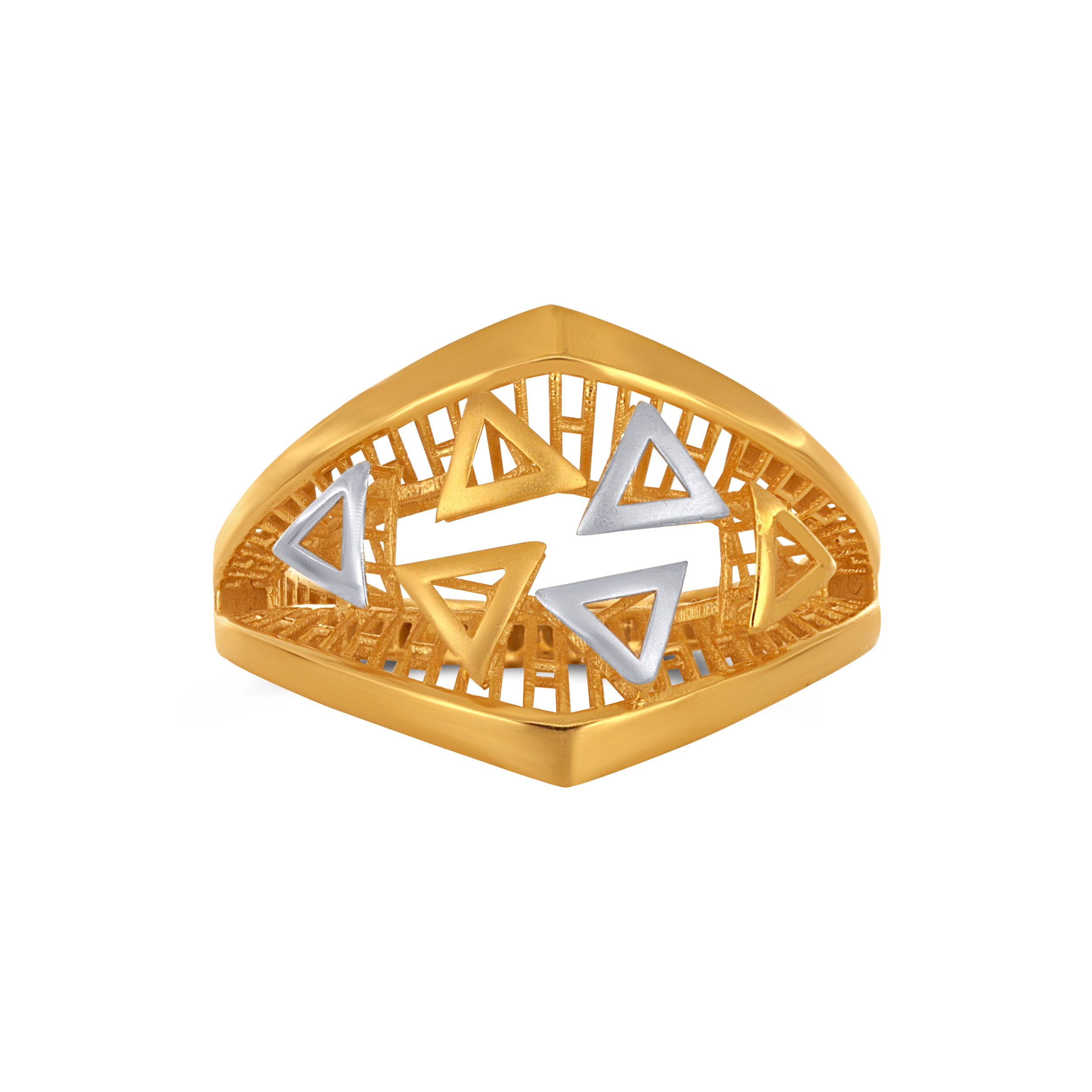 Urban Lattice Gold Ring - Senco Gold and Diamonds