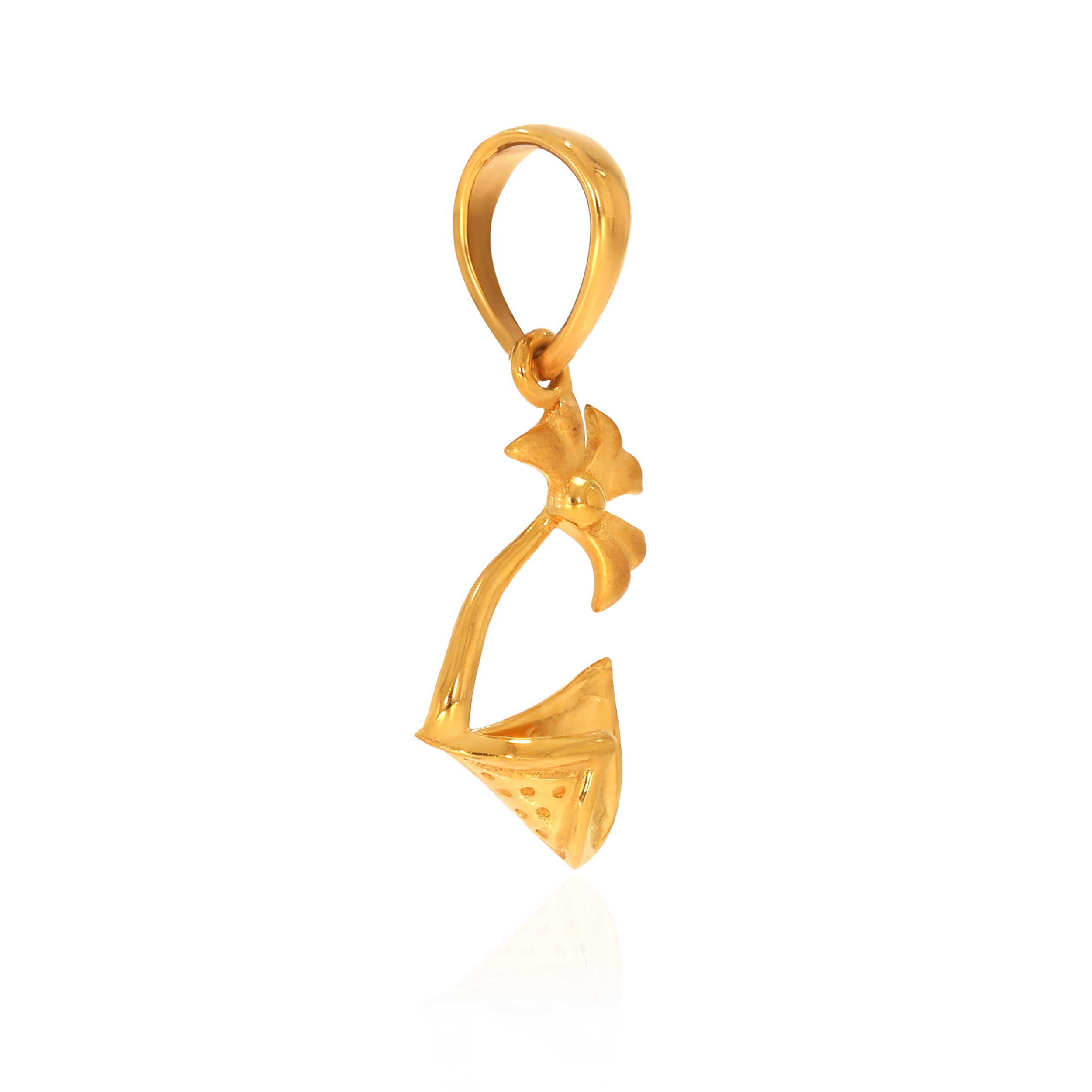 22 KT Yellow Gold Pendant-GPN-SAD0005355 - Senco Gold and Diamonds