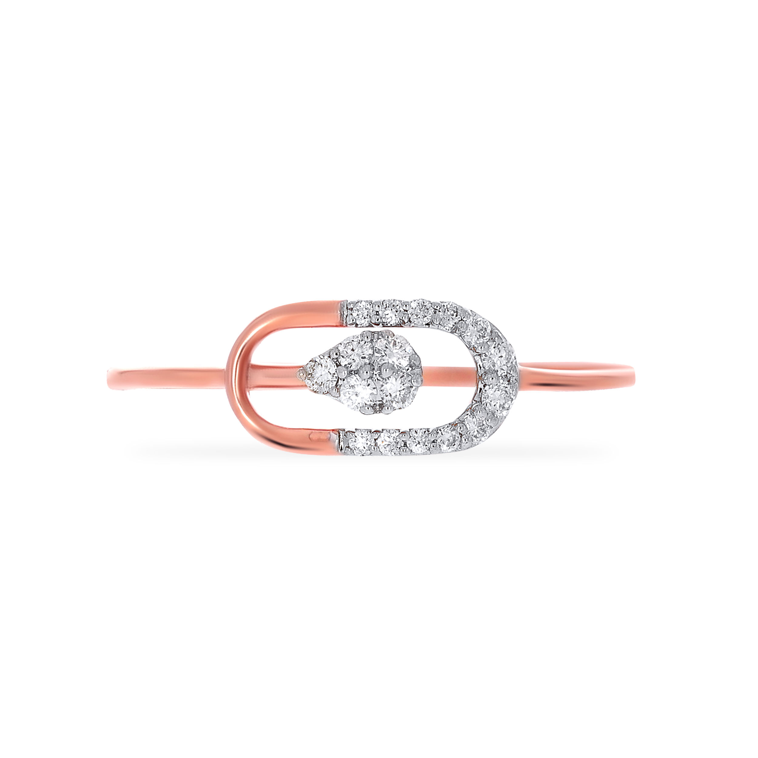 Fancy Droplet Diamond Ring - Senco Gold and Diamonds