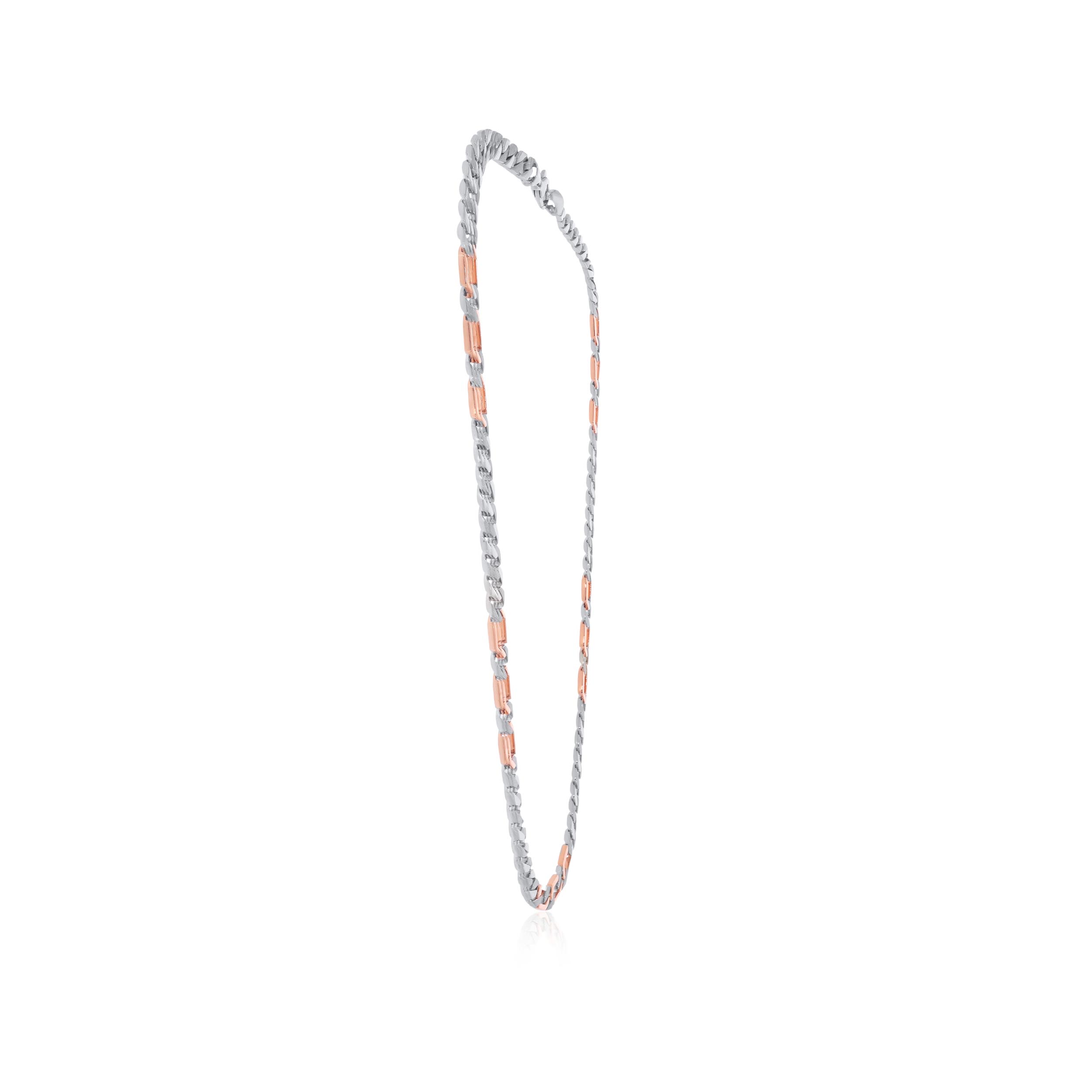 Noble Fusion Men Platinum Chain - Senco Gold and Diamonds
