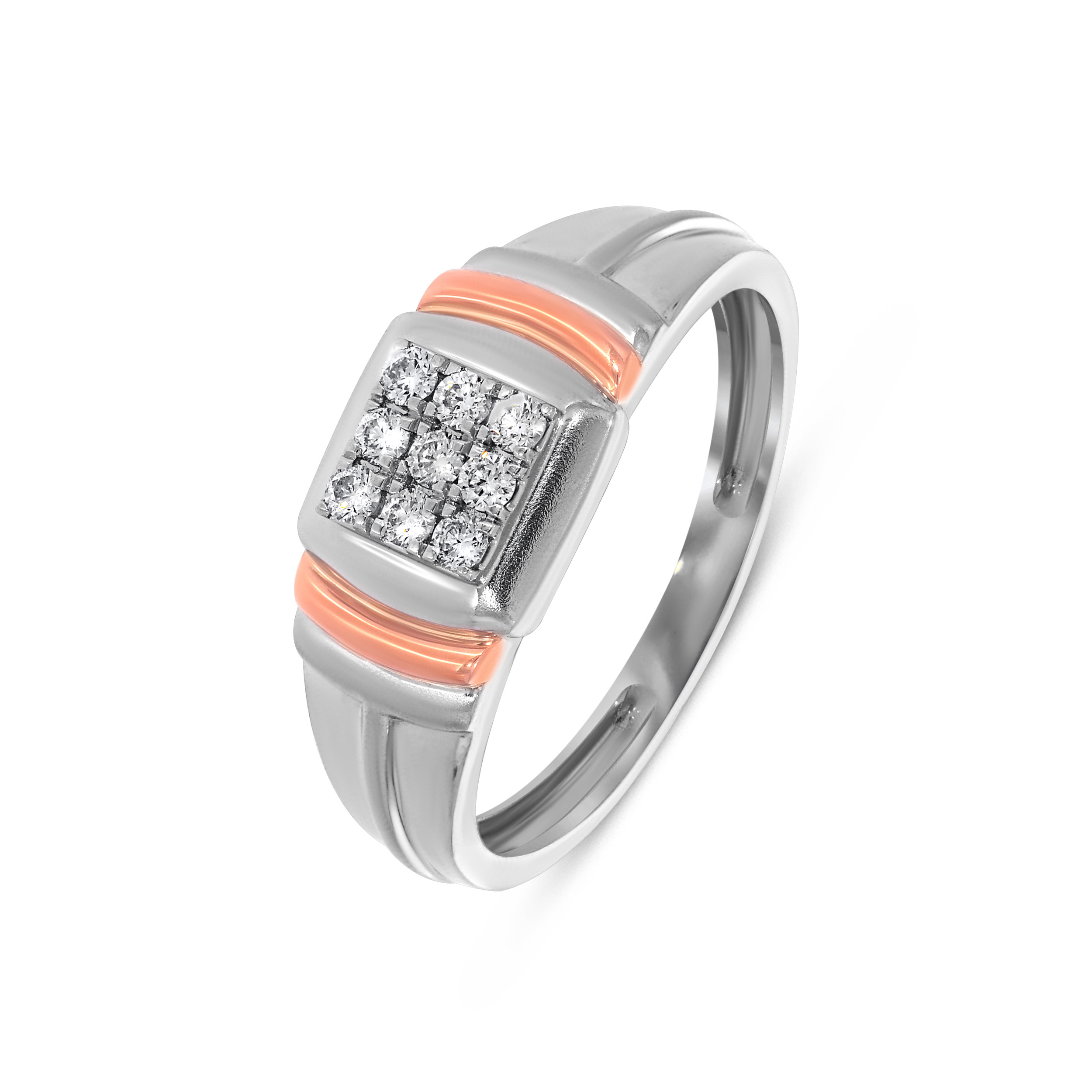 950 Platinum Men Platinum Ring-PDRGG-D000681569 - Senco Gold and Diamonds