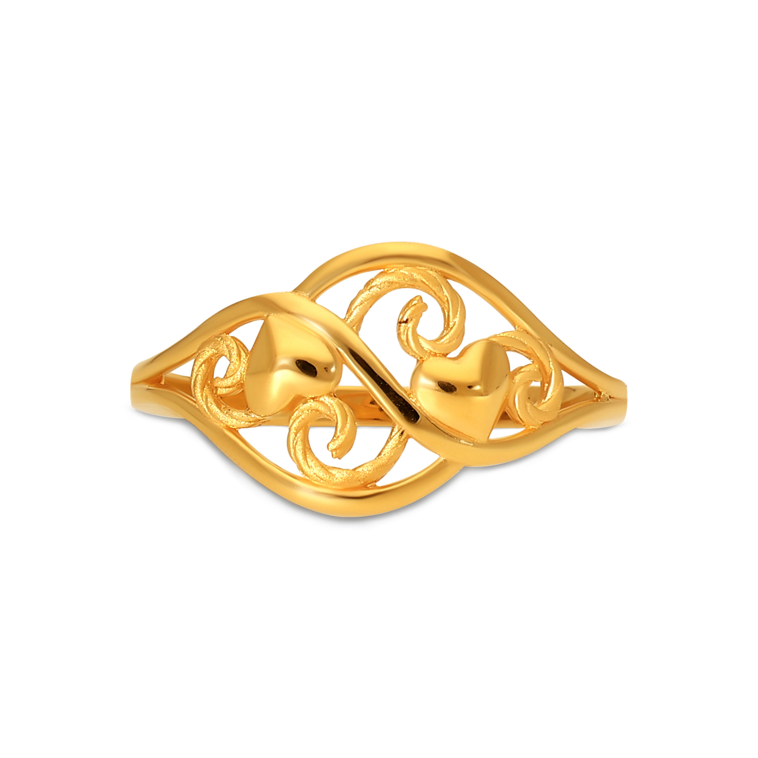 22K Yellow Gold Ring_GLR-SAD0002216 - Senco Gold and Diamonds