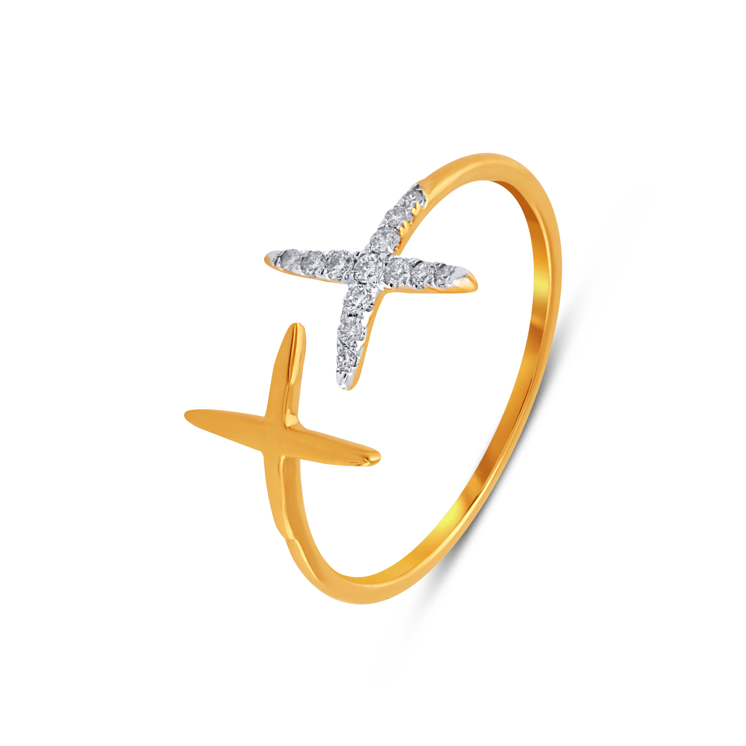 Crosslight Diamond Ring - Senco Gold and Diamonds