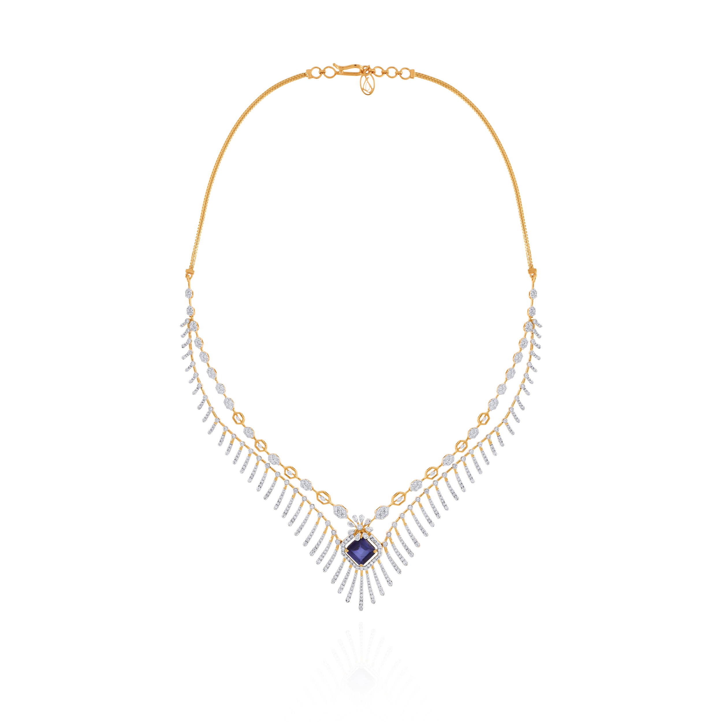 Azure Poise Diamond Necklace - Senco Gold and Diamonds