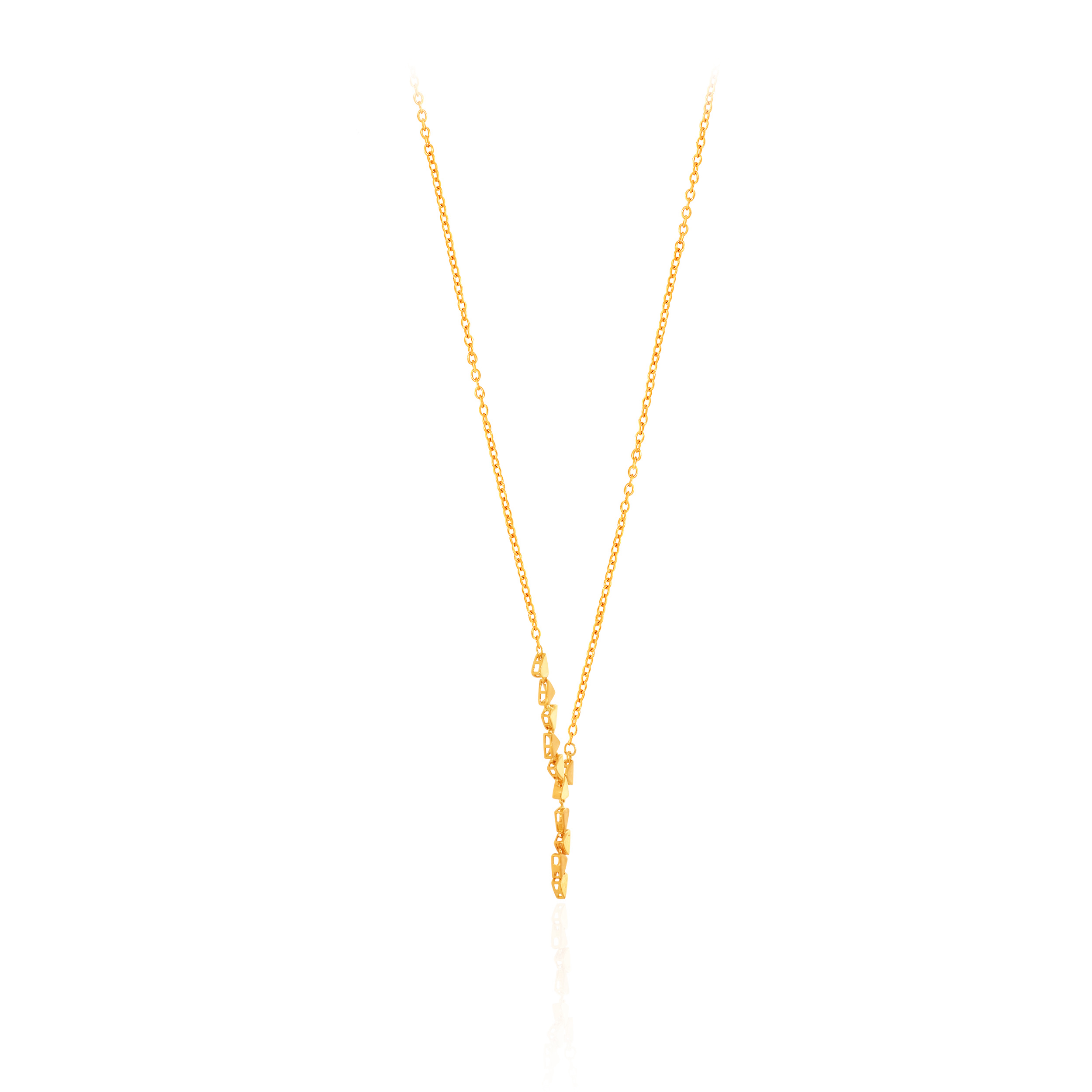 18K Yellow Gold Chain Pendant-GPN-D000777470 - Senco Gold and Diamonds