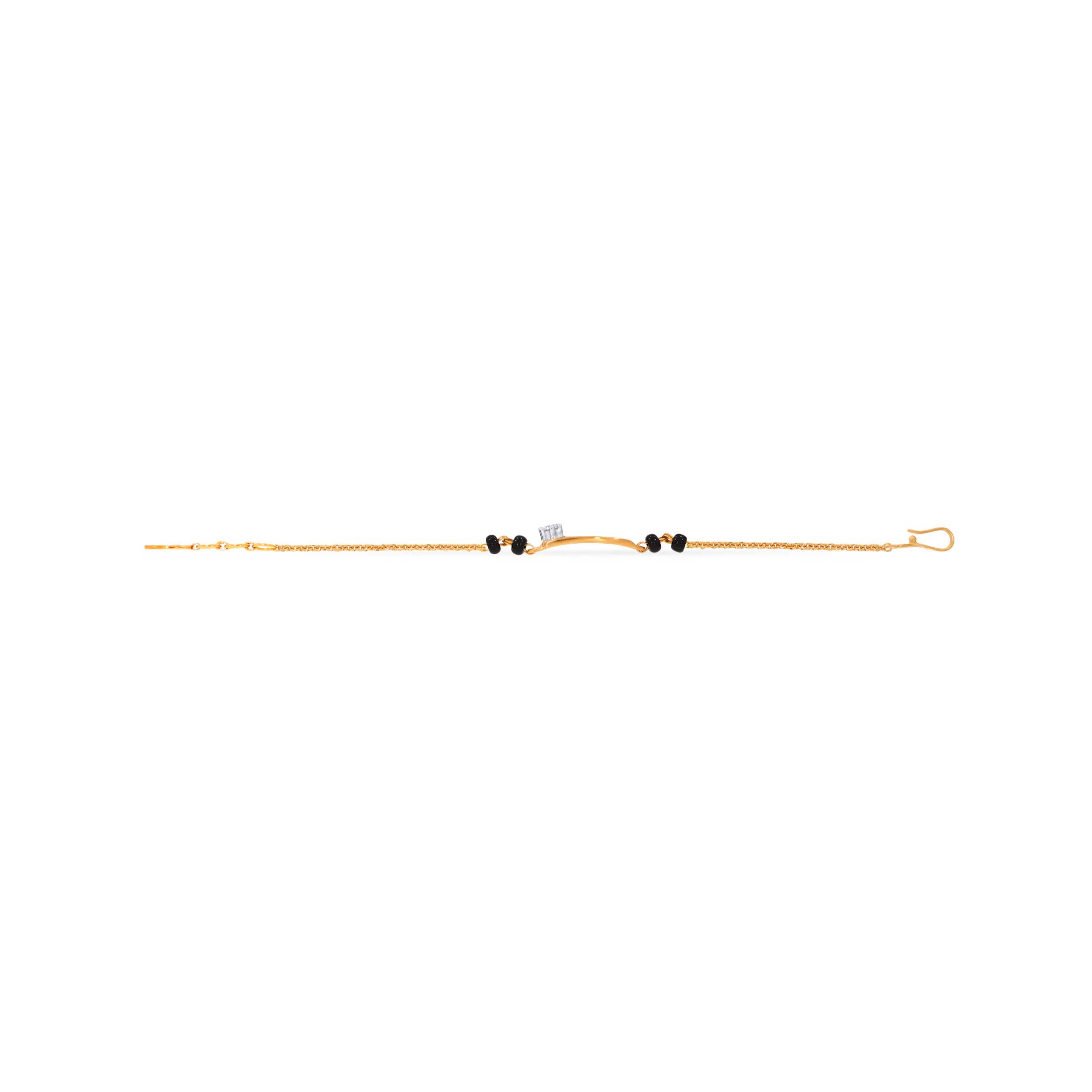 18K Yellow Gold Kids Diamond Bracelet-DBR-D000790454 - Senco Gold and Diamonds