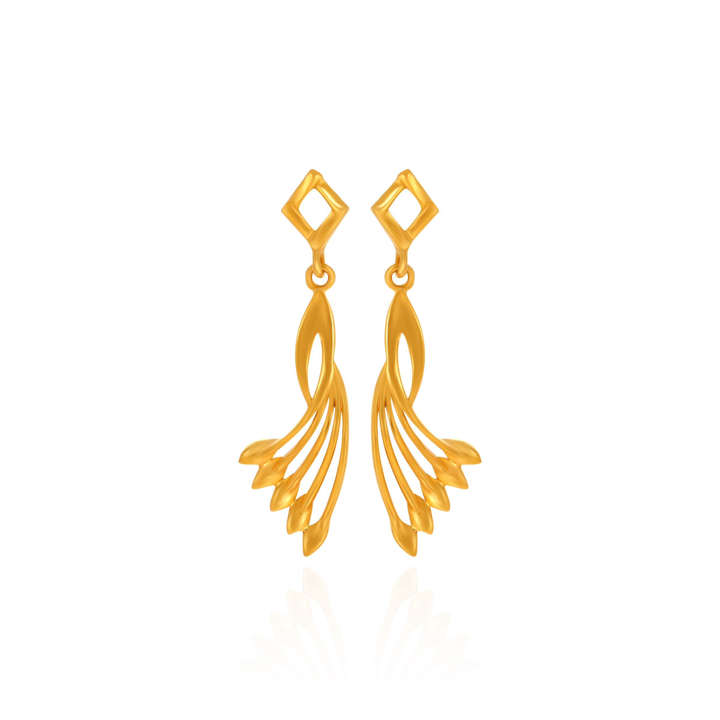 Soaring Grace Gold Earrings - Senco Gold and Diamonds