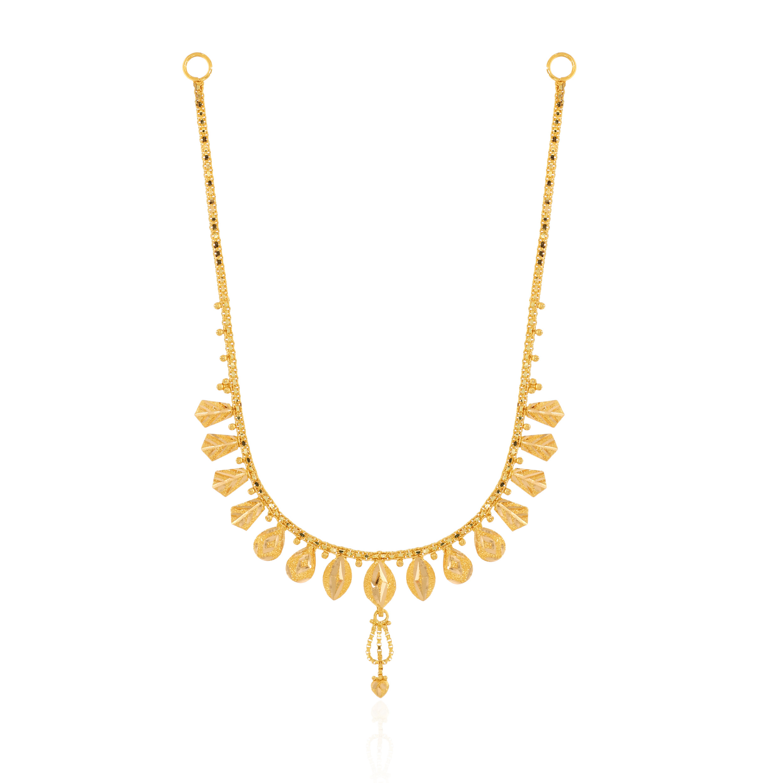 22K Yellow Gold Necklace-GN-D000709926 - Senco Gold and Diamonds