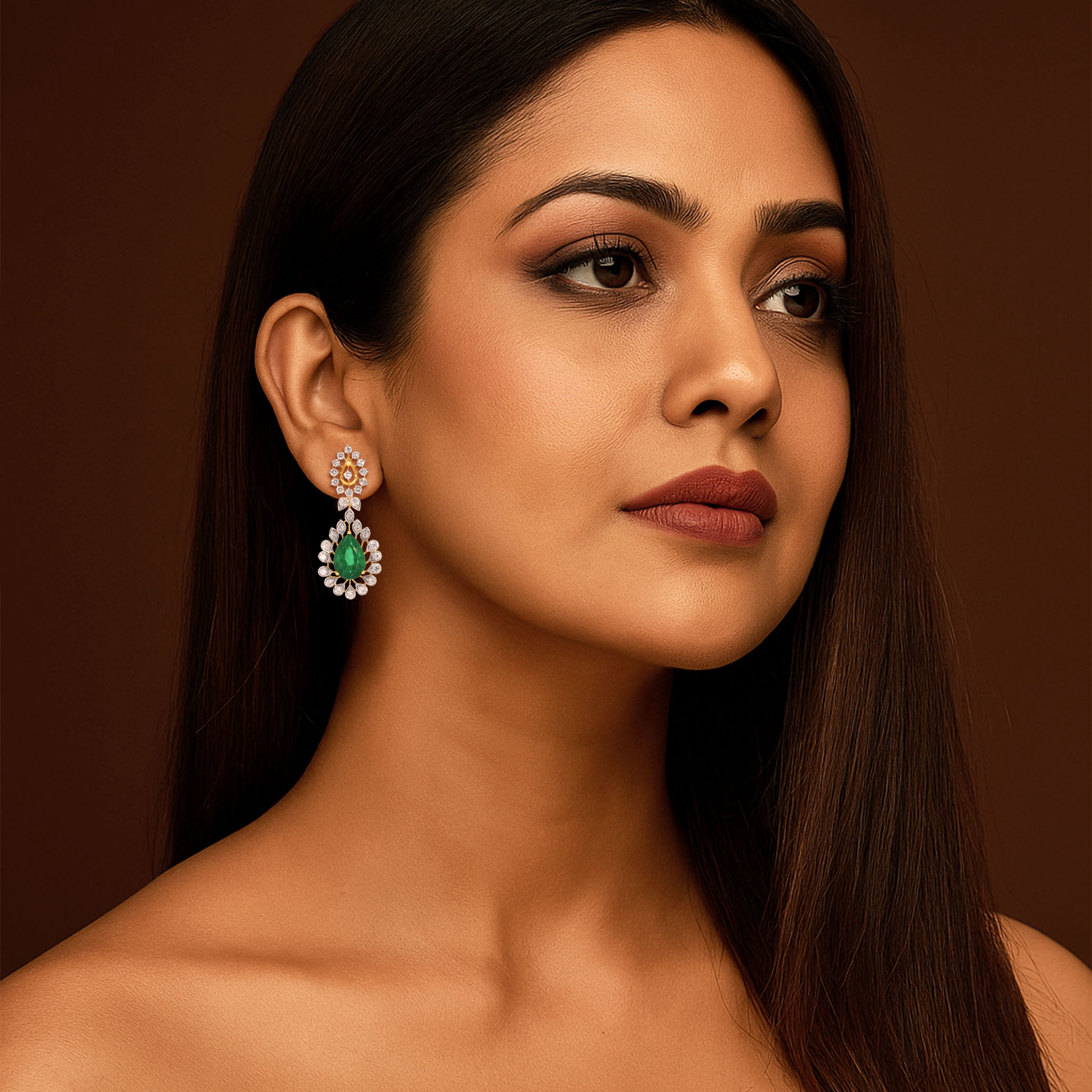 Estate Luxe Diamond Earrings - Senco Gold and Diamonds