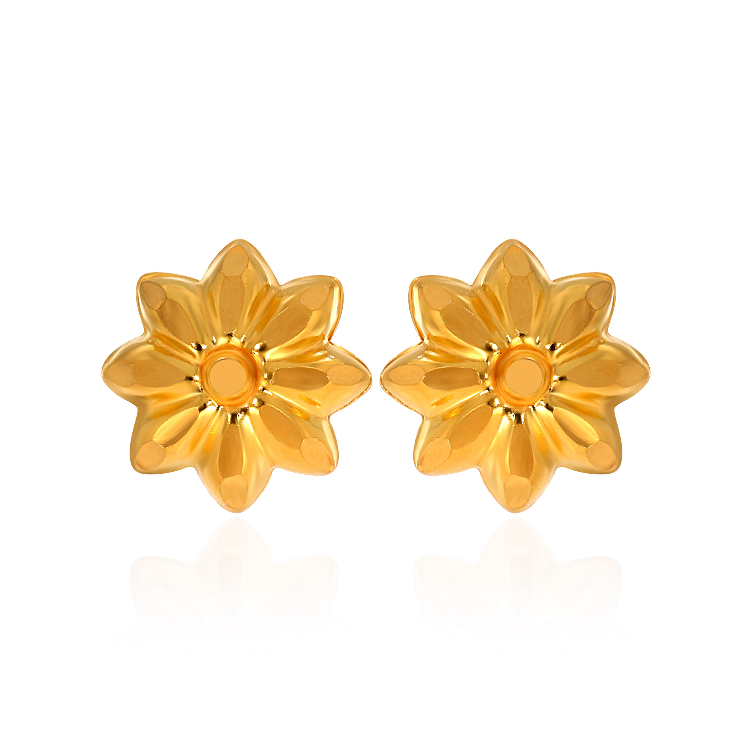 22K Yellow Gold Gold Studs Earrings-GP-D000577198 - Senco Gold and Diamonds