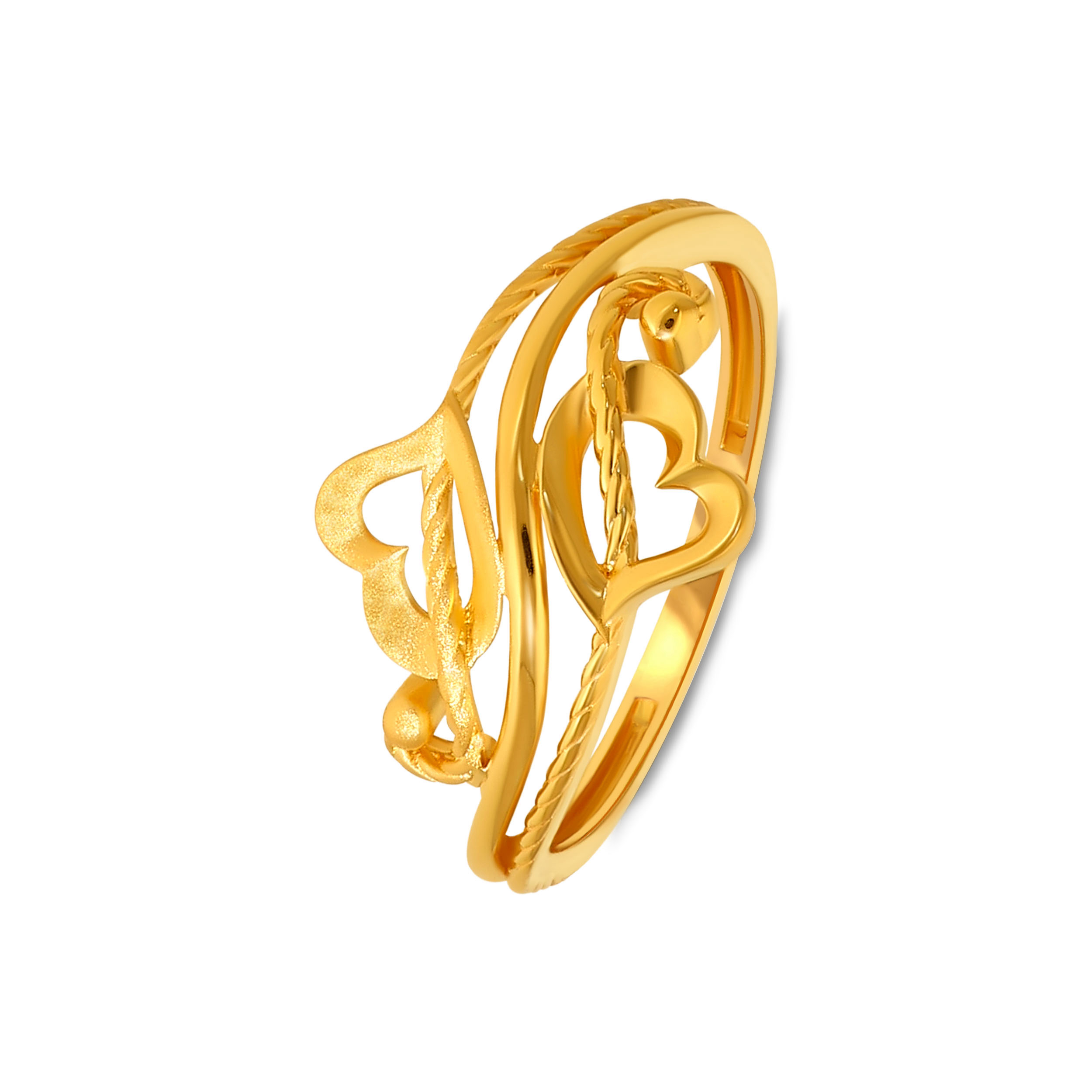 22K Yellow Gold Ring_GLR-SAD0000101 - Senco Gold and Diamonds