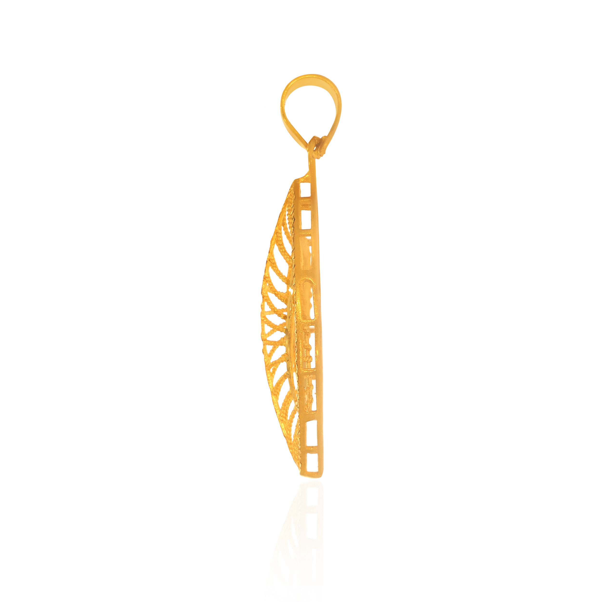 22K Yellow Gold Pendant-GPN-D000741348 - Senco Gold and Diamonds