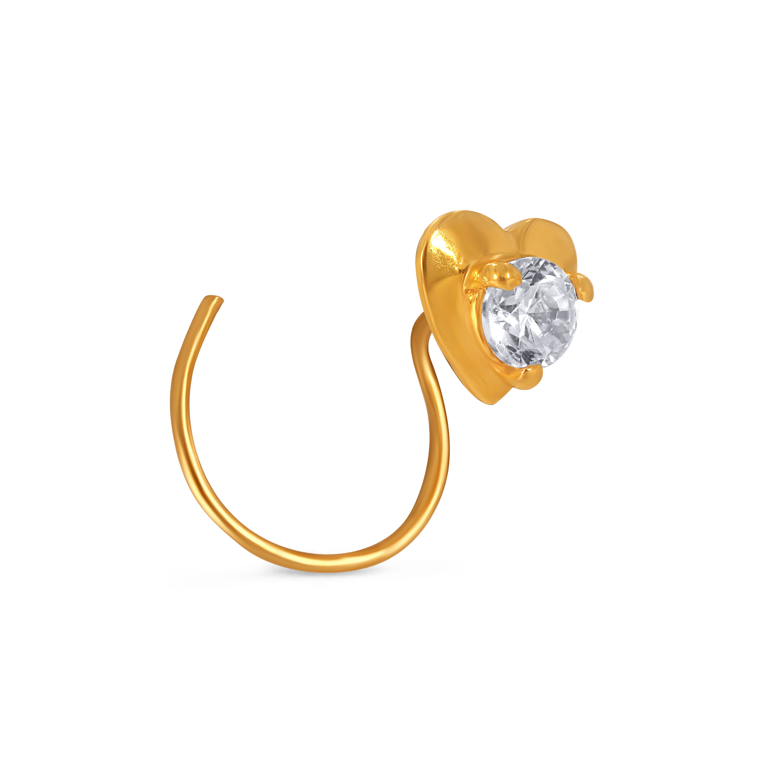 22K Yellow Gold Nose Pin - Jewellery - GNP-D000552057 - Senco Gold and Diamonds
