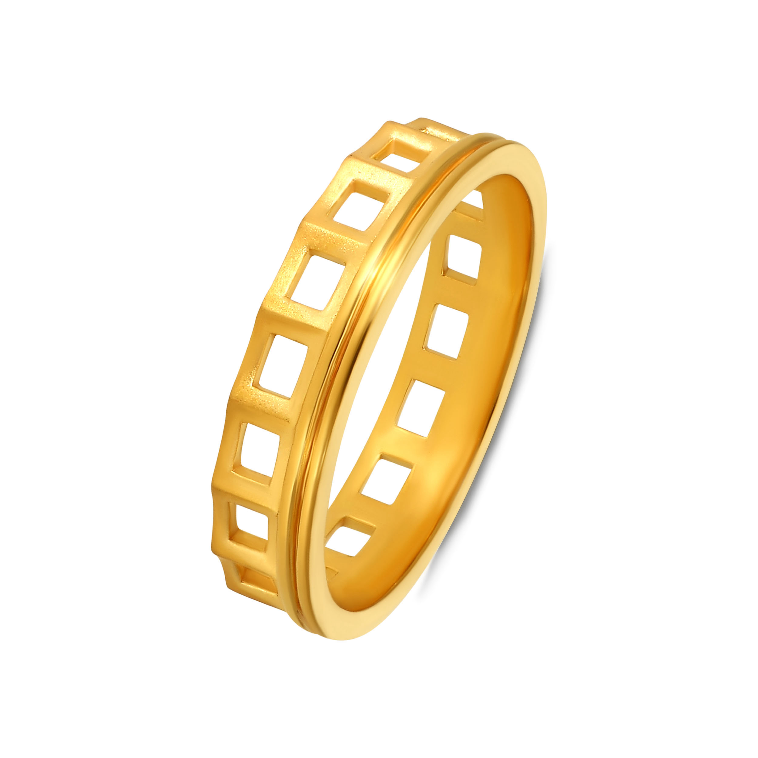 22K Yellow Gold Men Ring-GGR-SAD0006115 - Senco Gold and Diamonds
