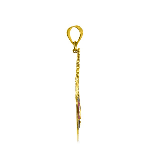 Divine Blessings Gold Pendant - Senco Gold and Diamonds